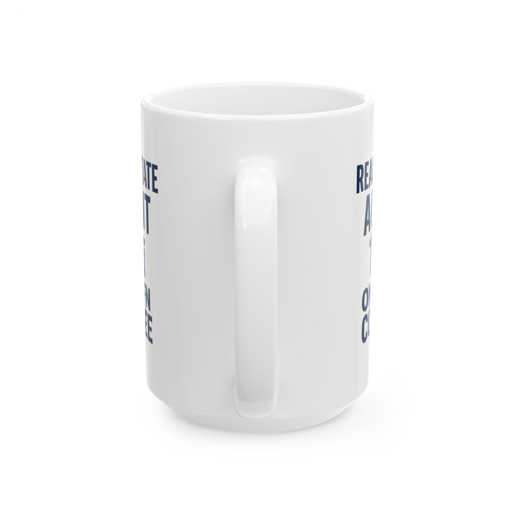 Real Estate Agent Sold On Coffee Coffee Mug | Coffee Lover Gift | Ceramic Mug