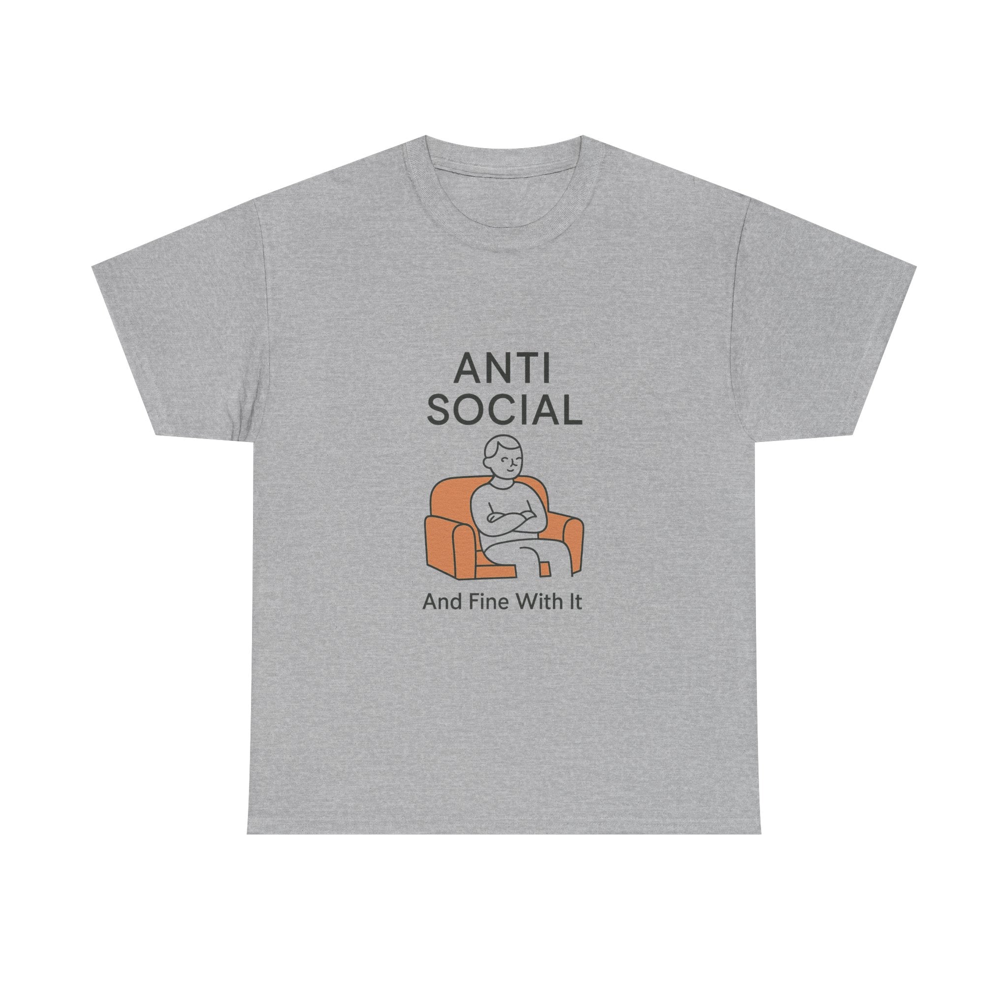 Anti Social But Make It Cute T-Shirt | Funny Antisocial Gift | Graphic Tee