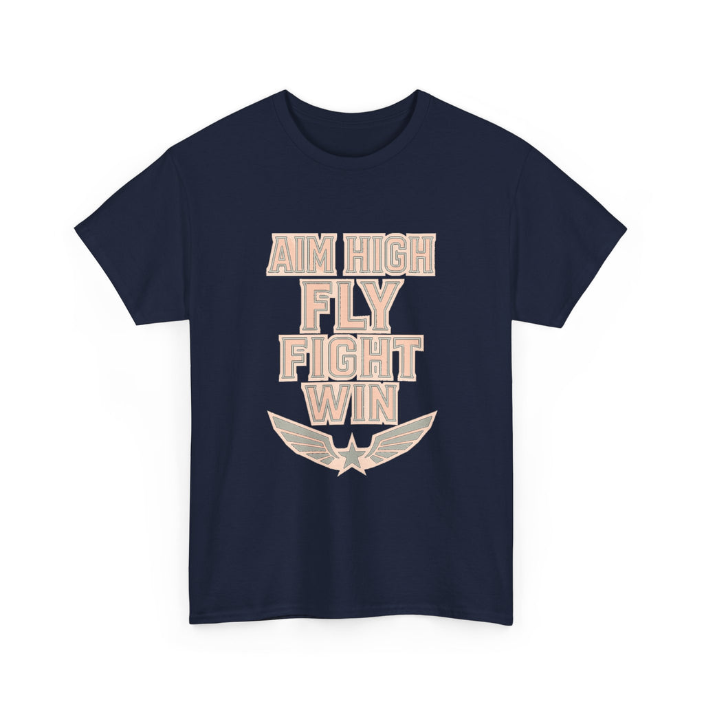 Air Force Veteran Aim High Fly Fight Win T-Shirt | Veteran Gift | Graphic Tee