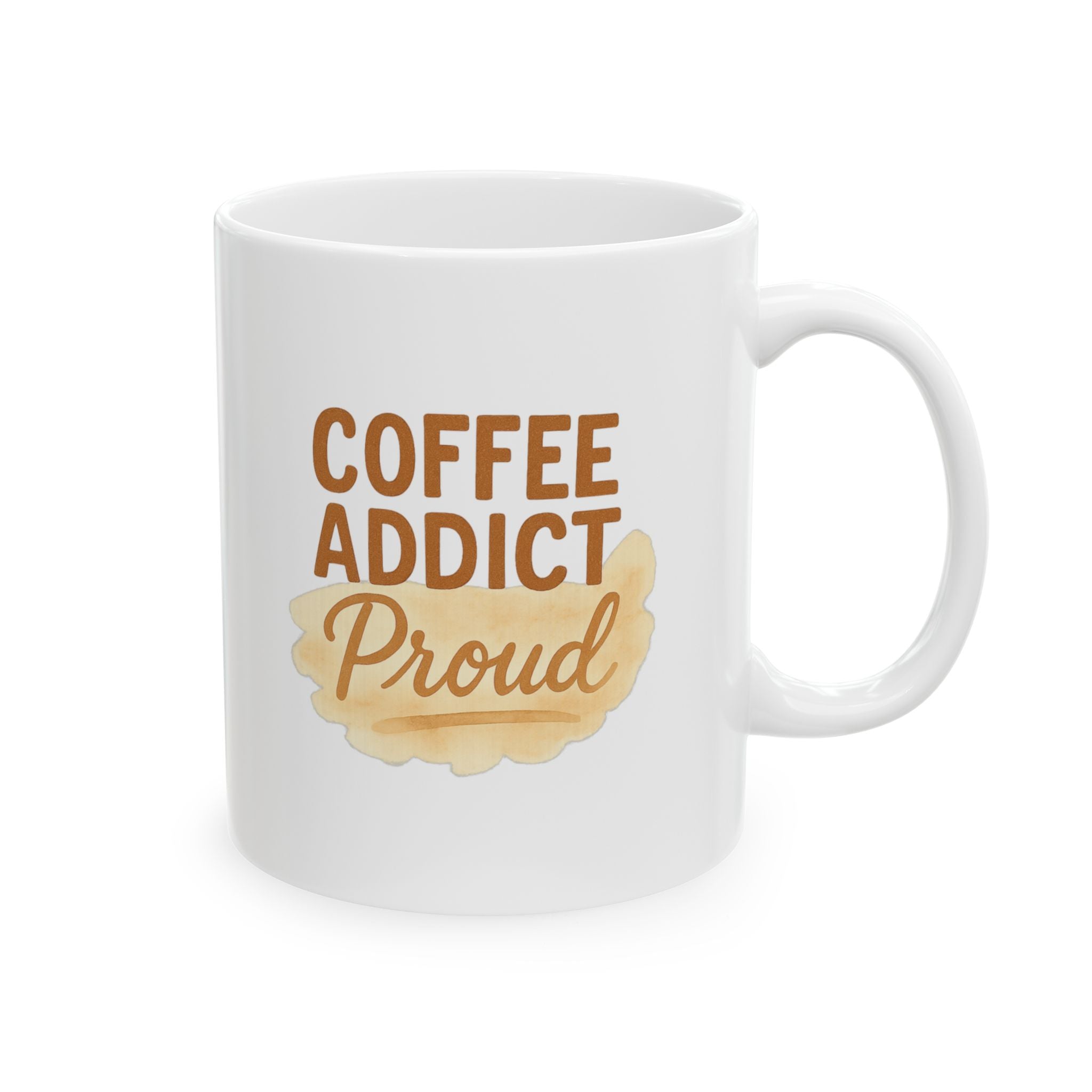 World Class Coffee Addict Here Coffee Mug | Coffee Lover Humor | Ceramic Mug