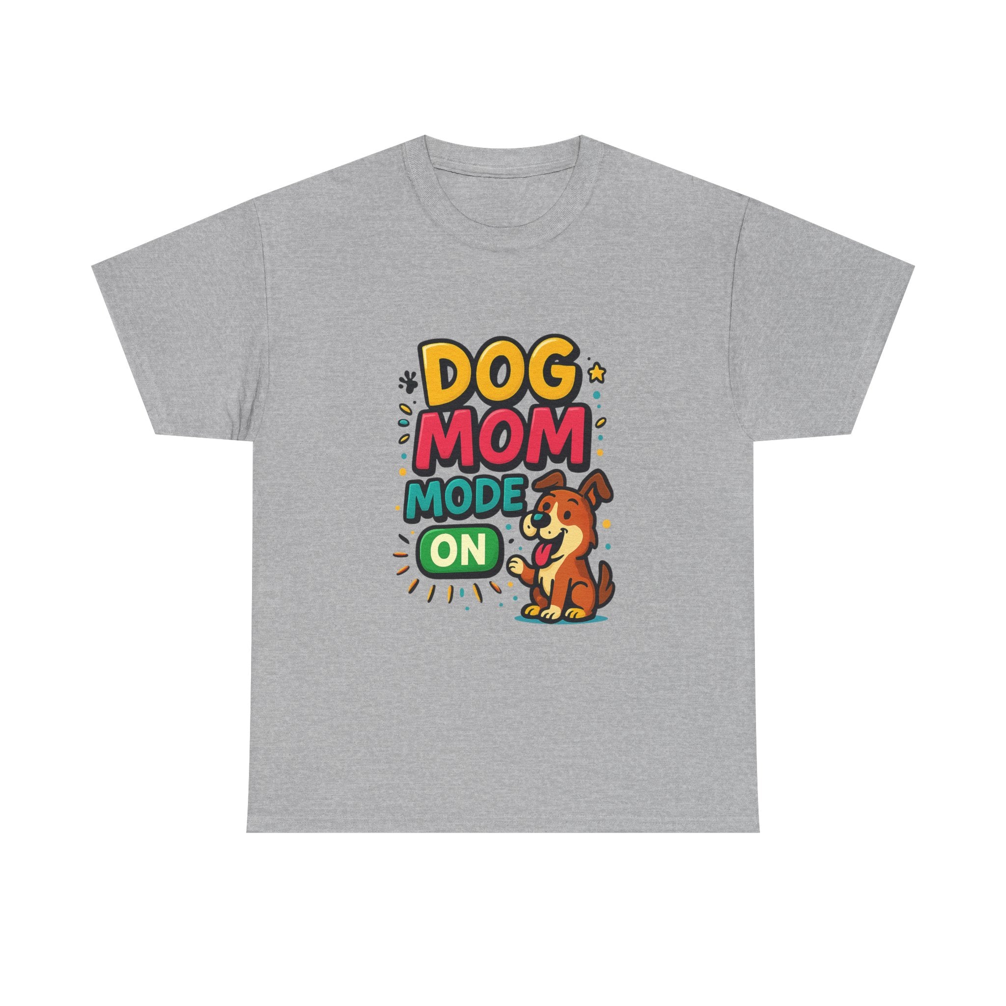 Fueled By Coffee And Dog Cuddles T-Shirt | Dog Mom Gift | Graphic Tee
