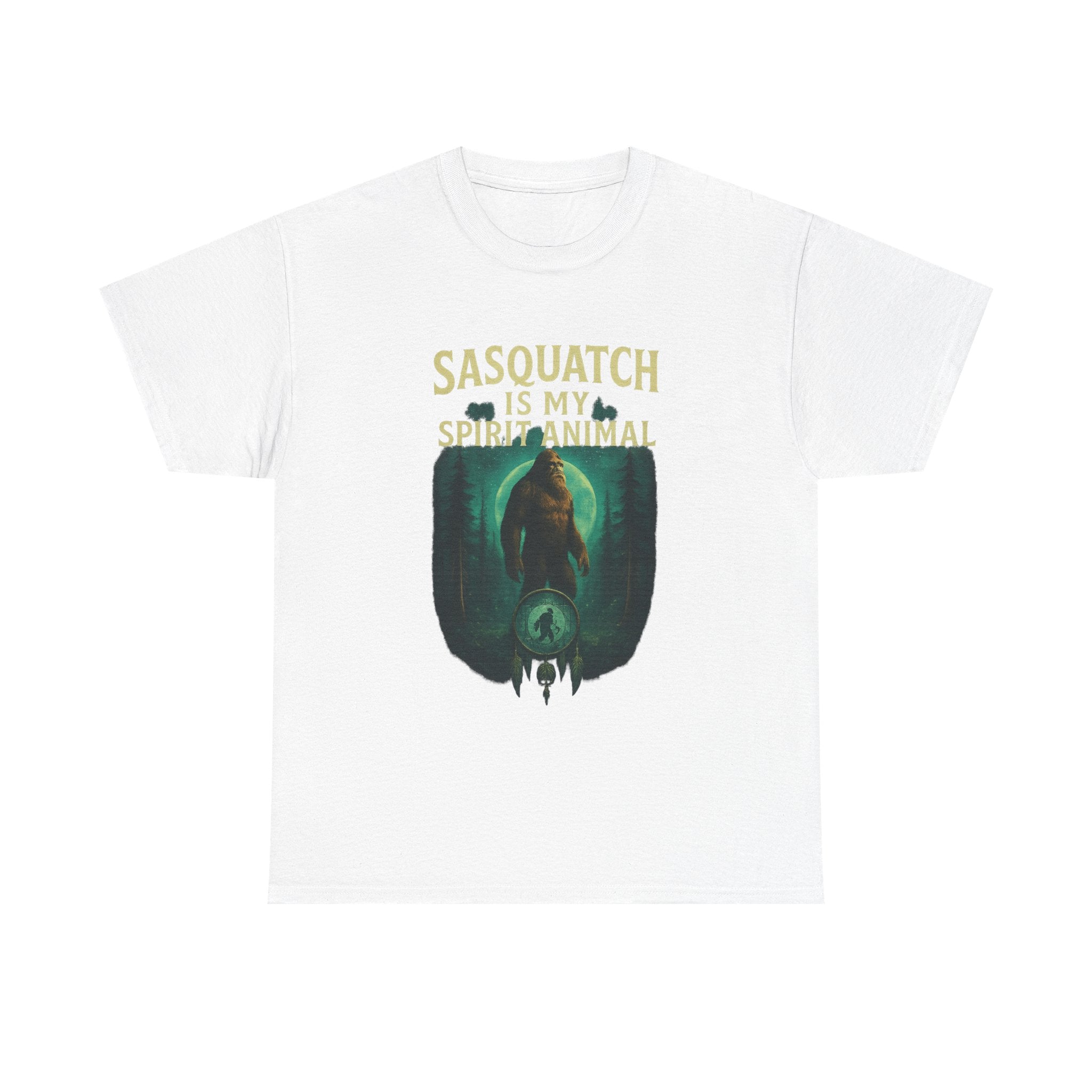 Sasquatch Is My Spirit Animal T-Shirt | Unique Gift | Graphic Tee
