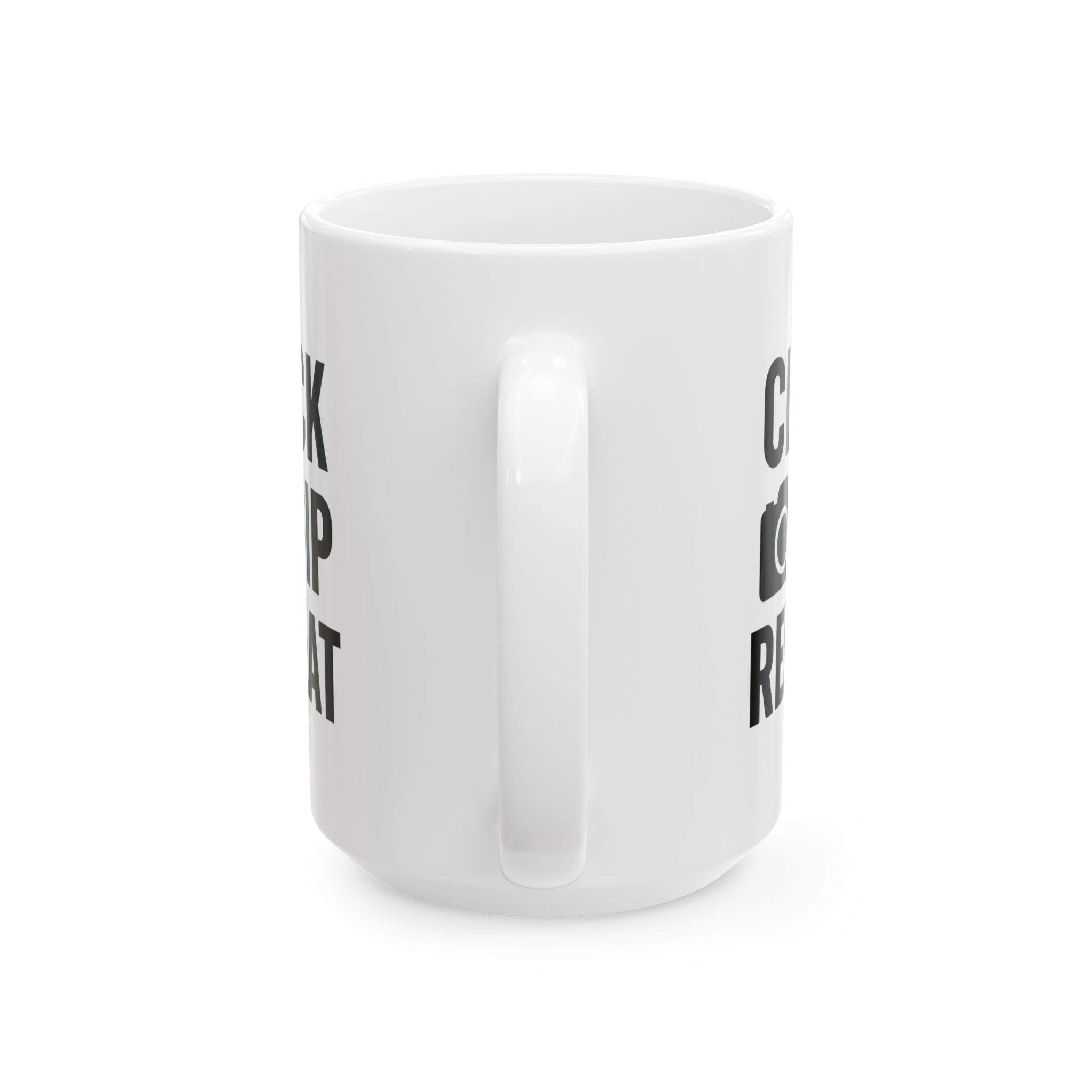 Photographer Click Sip Repeat Coffee Mug | Unique Gift | Ceramic Mug