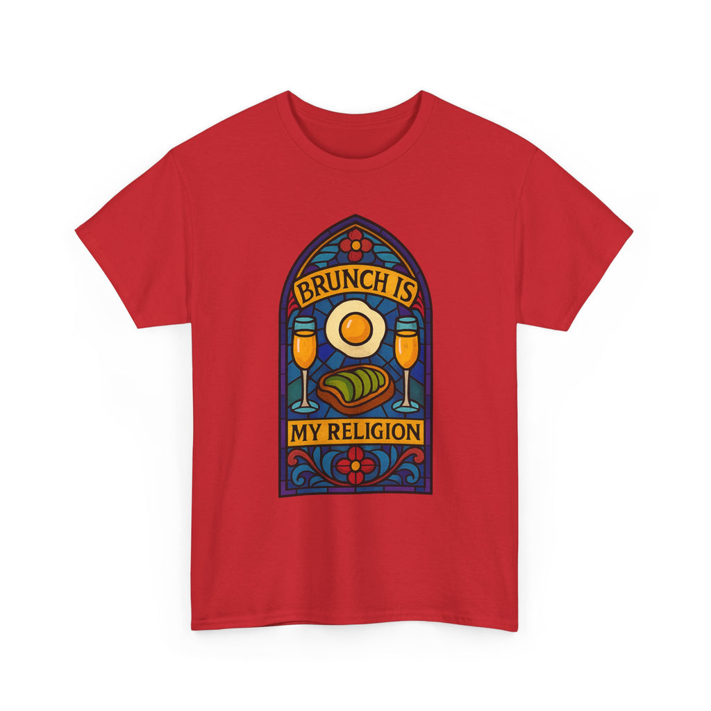 Brunch Is My Religion T-Shirt | Unique Gift | Graphic Tee
