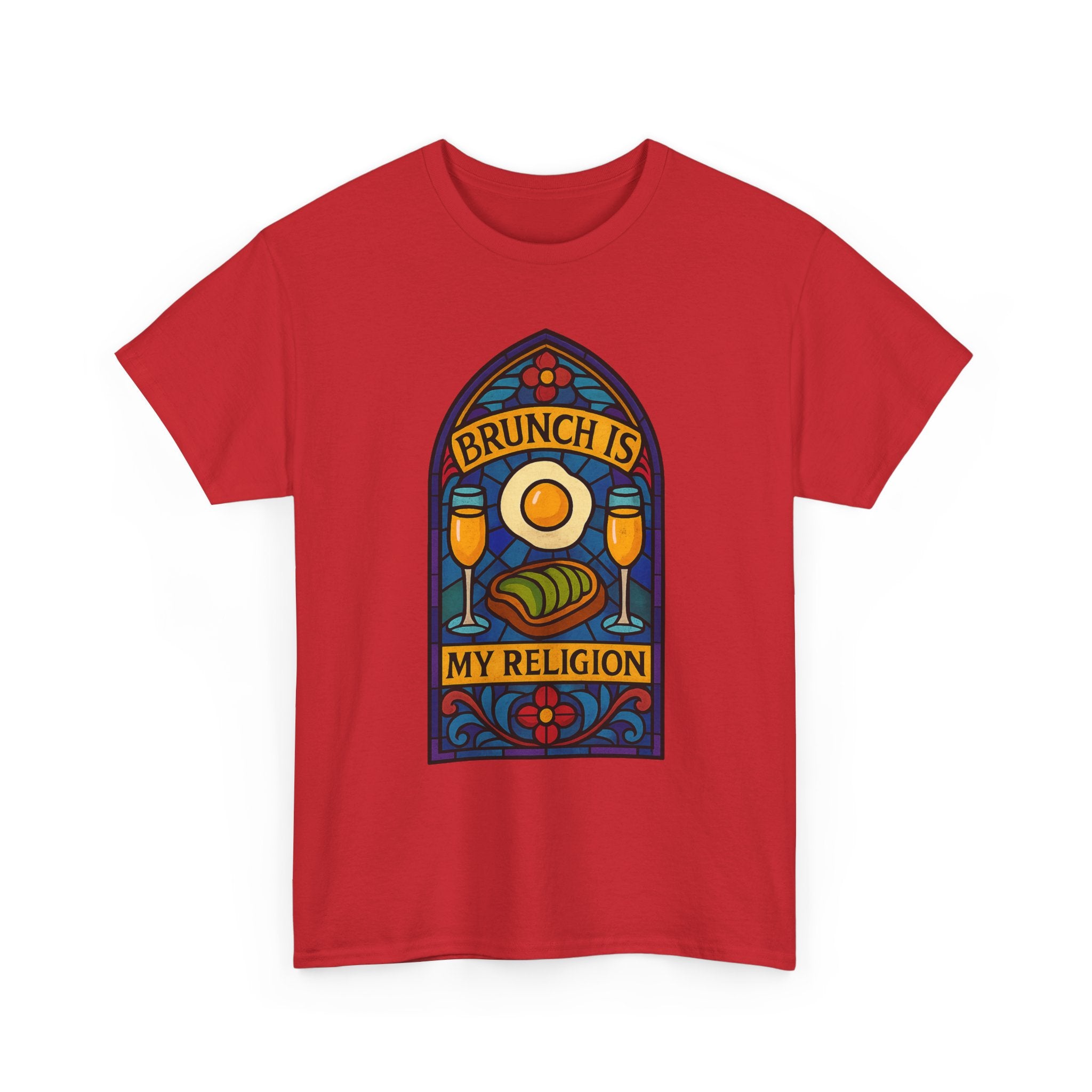 Brunch Is My Religion T-Shirt | Unique Gift | Graphic Tee
