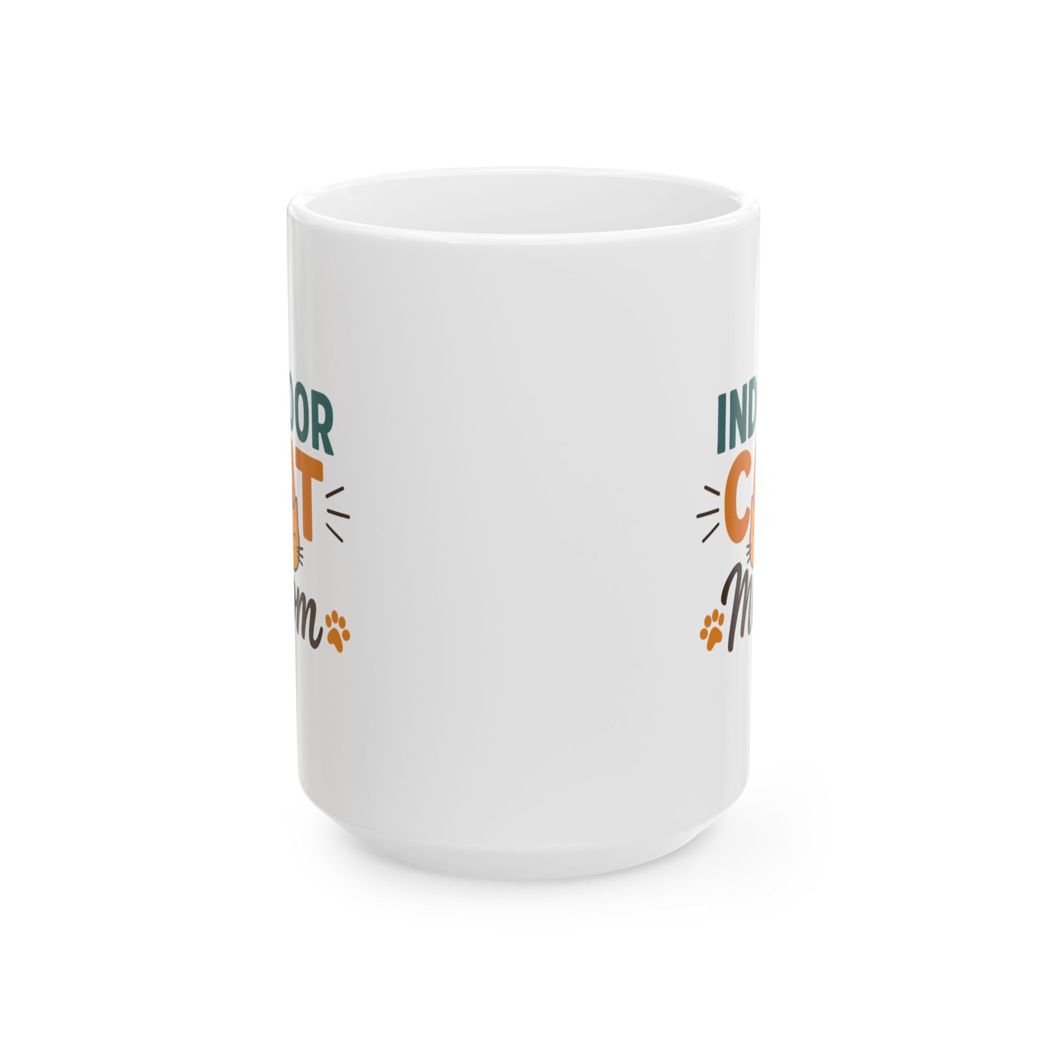 Indoor Cats Are The Best Cats Coffee Mug | Cat Lover Appreciation | Ceramic Mug
