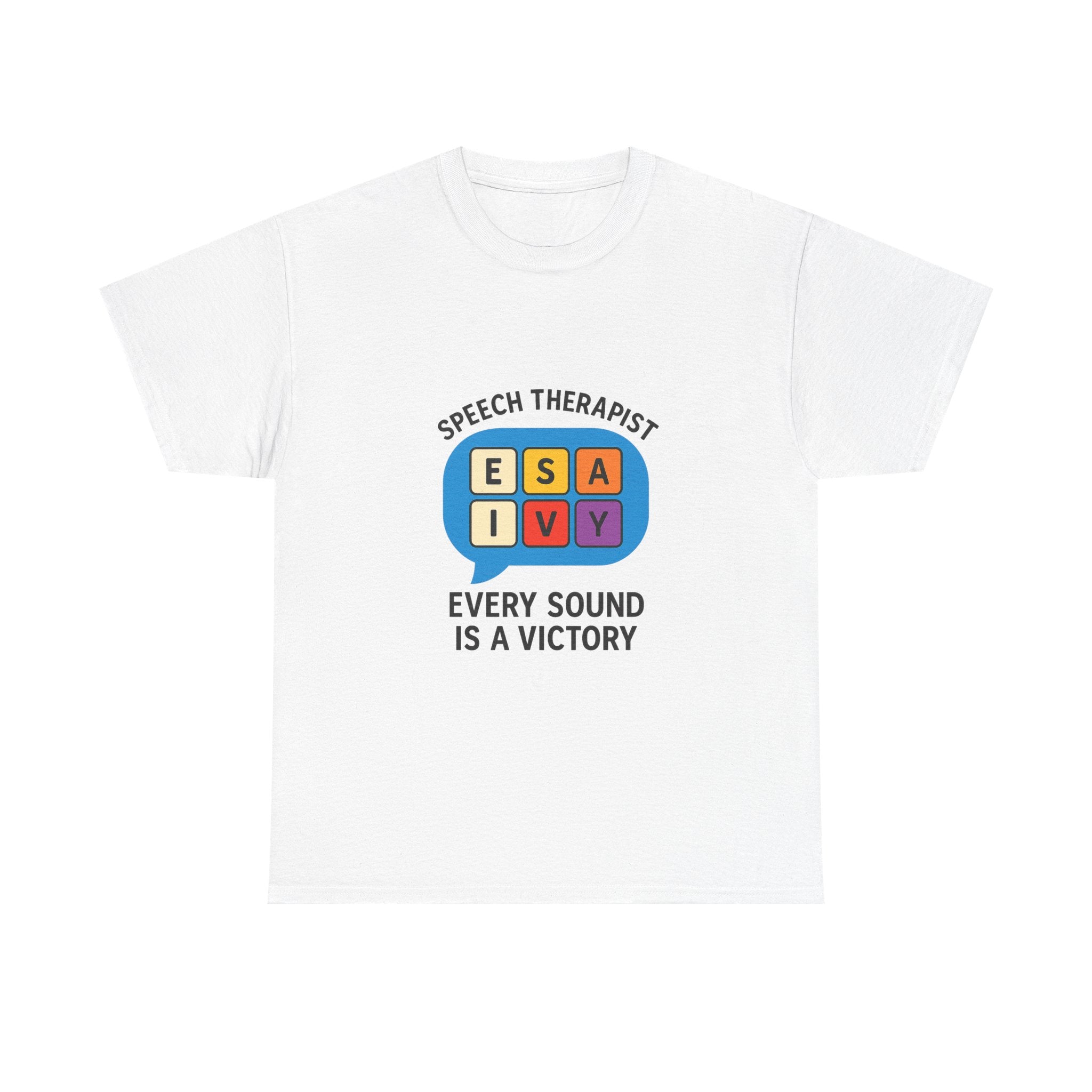 Speech Therapist Every Sound Is A Victory T-Shirt | Unique Gift | Graphic Tee
