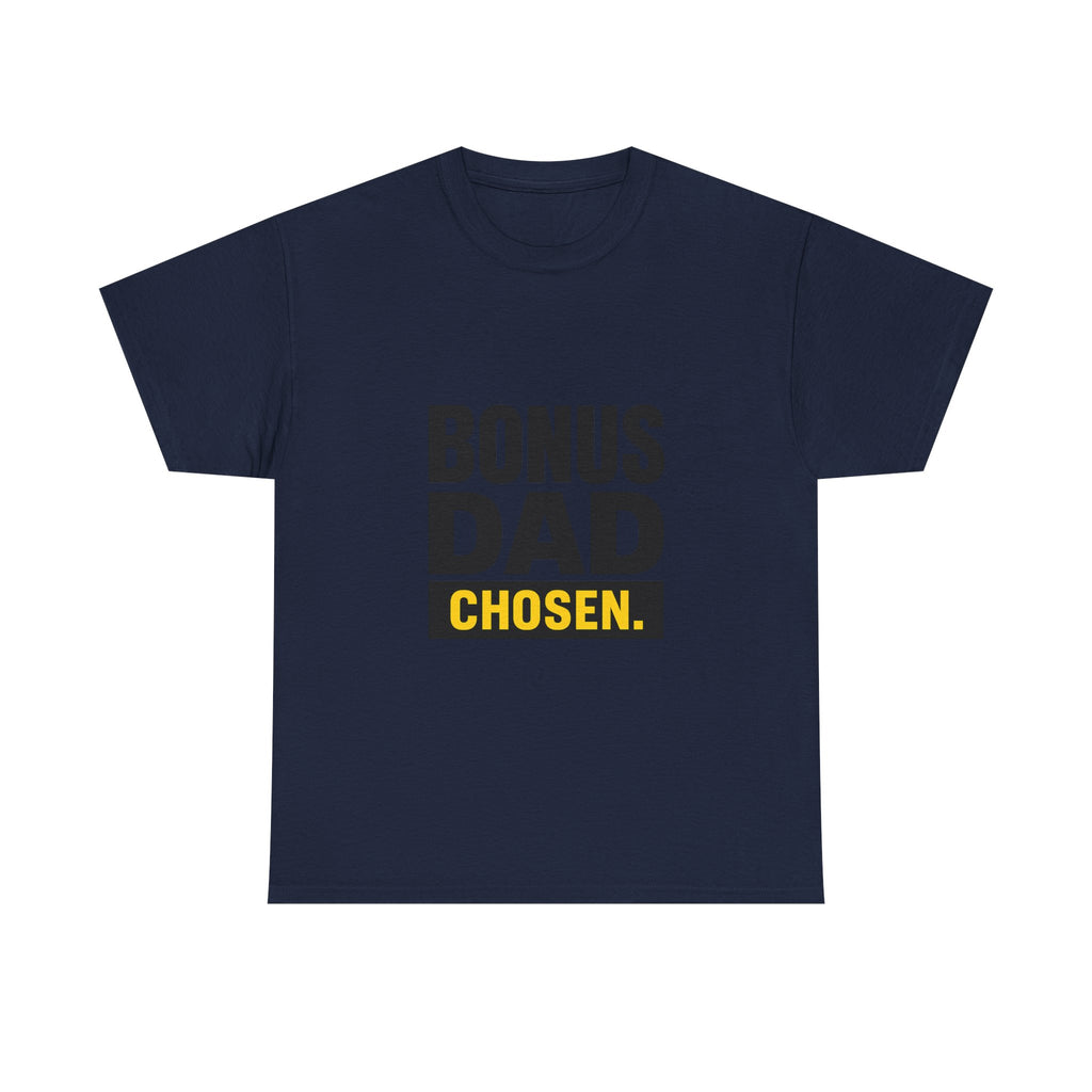 Bonus Dad Showing Up Every Single Day T-Shirt | Stepfather Gift | Graphic Tee
