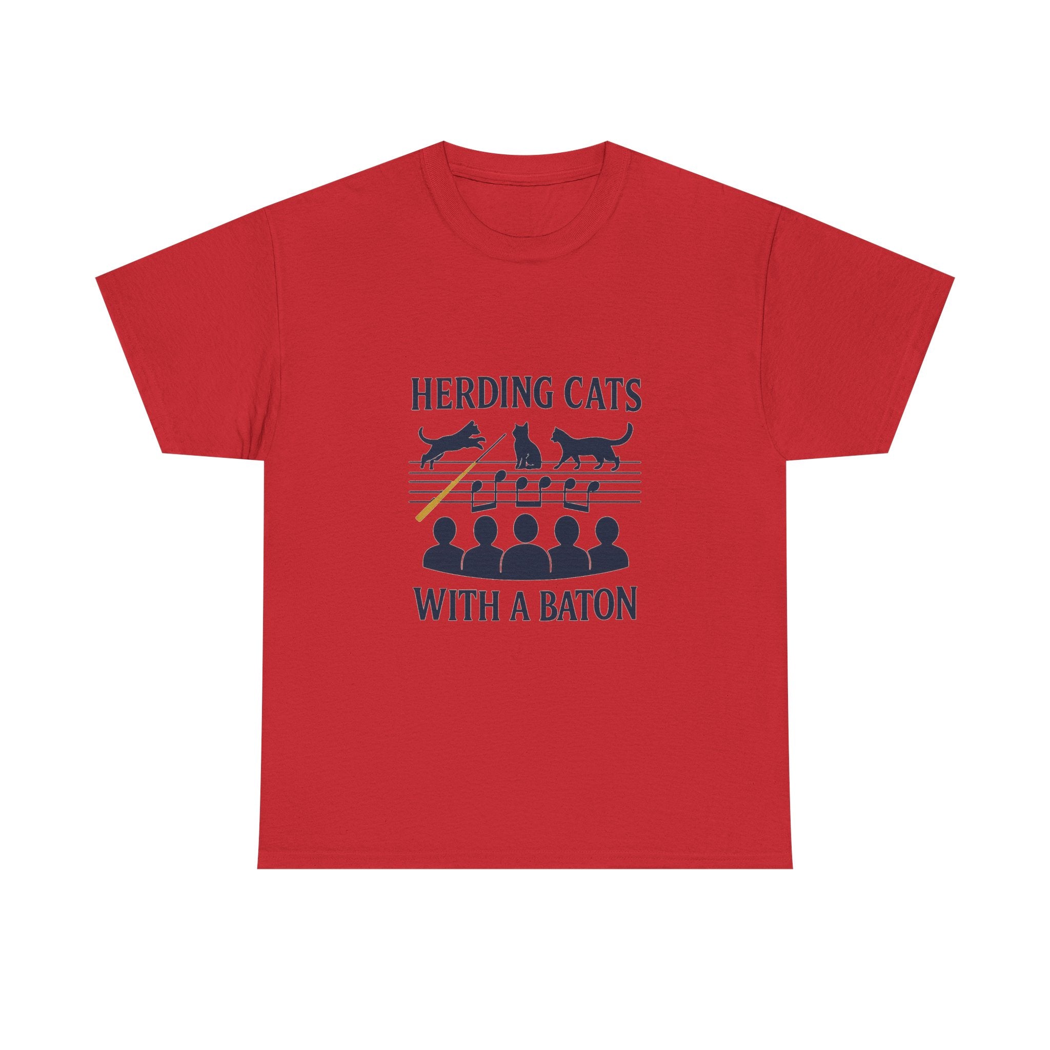 Choir Director Herding Cats With A Baton T-Shirt