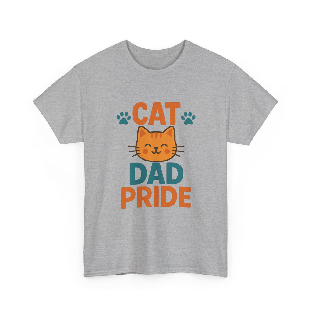 Proud Cat Dad The Legend The Myth T-Shirt | Gift for Him | Graphic Tee