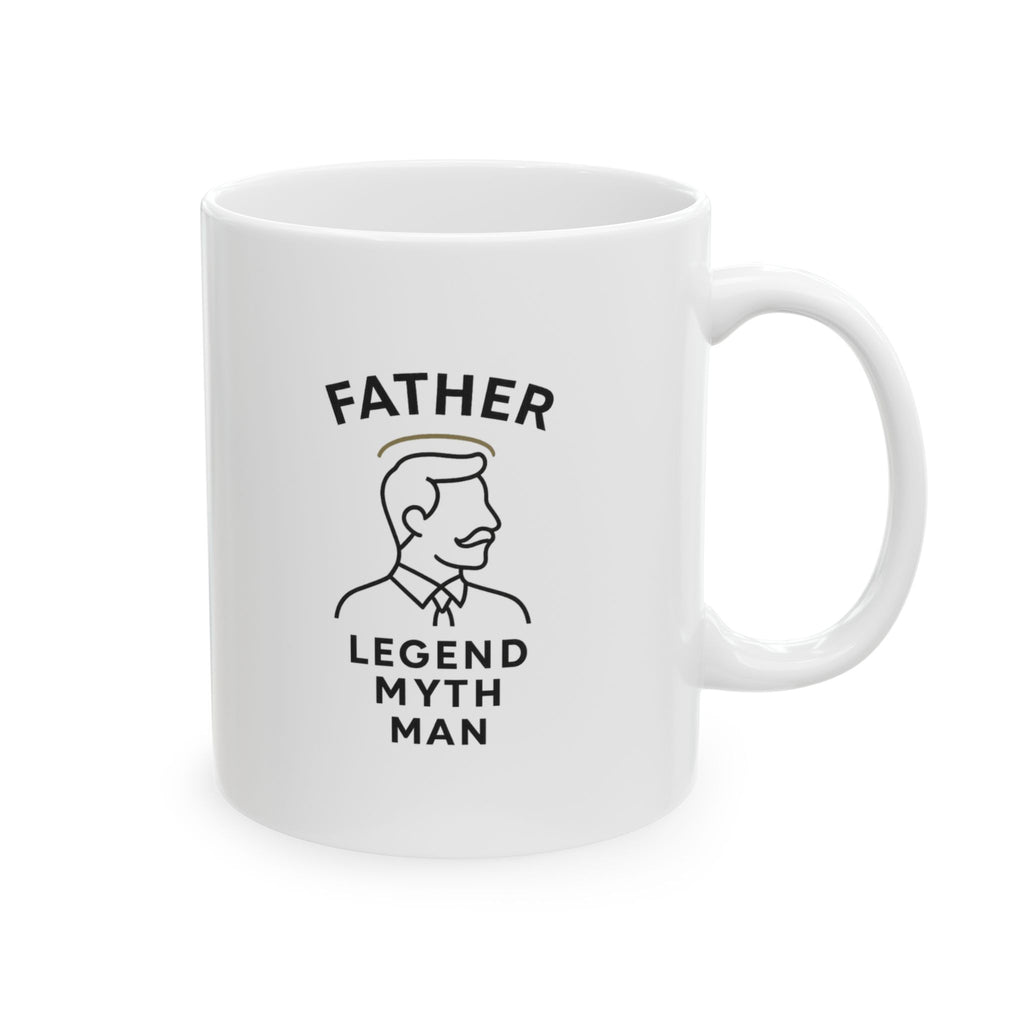 Father Protector Provider Legend Coffee Mug | Father Gift | Ceramic Mug