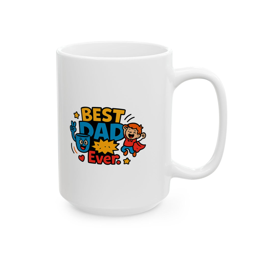 Best Dad In The Galaxy And Beyond Coffee Mug | Funny Dad Gift | Ceramic Mug