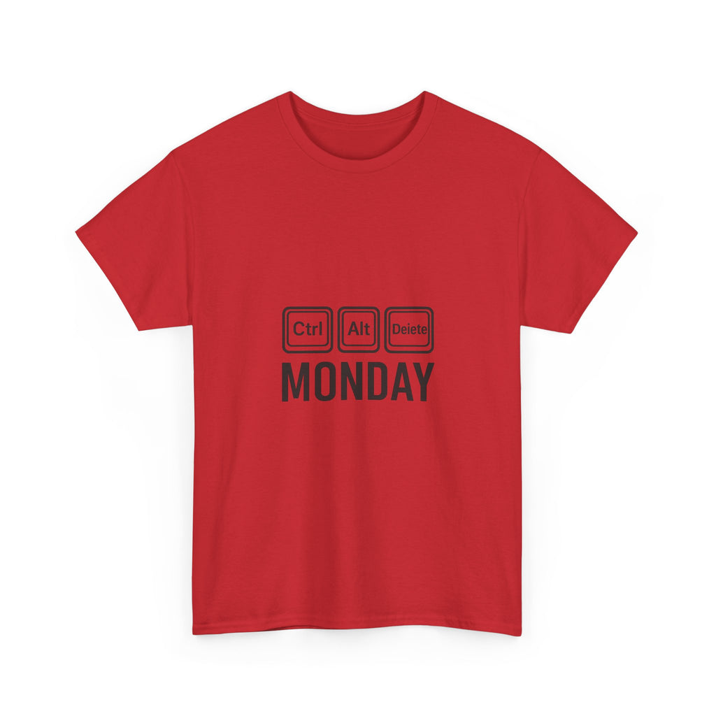 Ctrl Alt Delete Monday Programmer T-Shirt | Programmer Gift | Graphic Tee