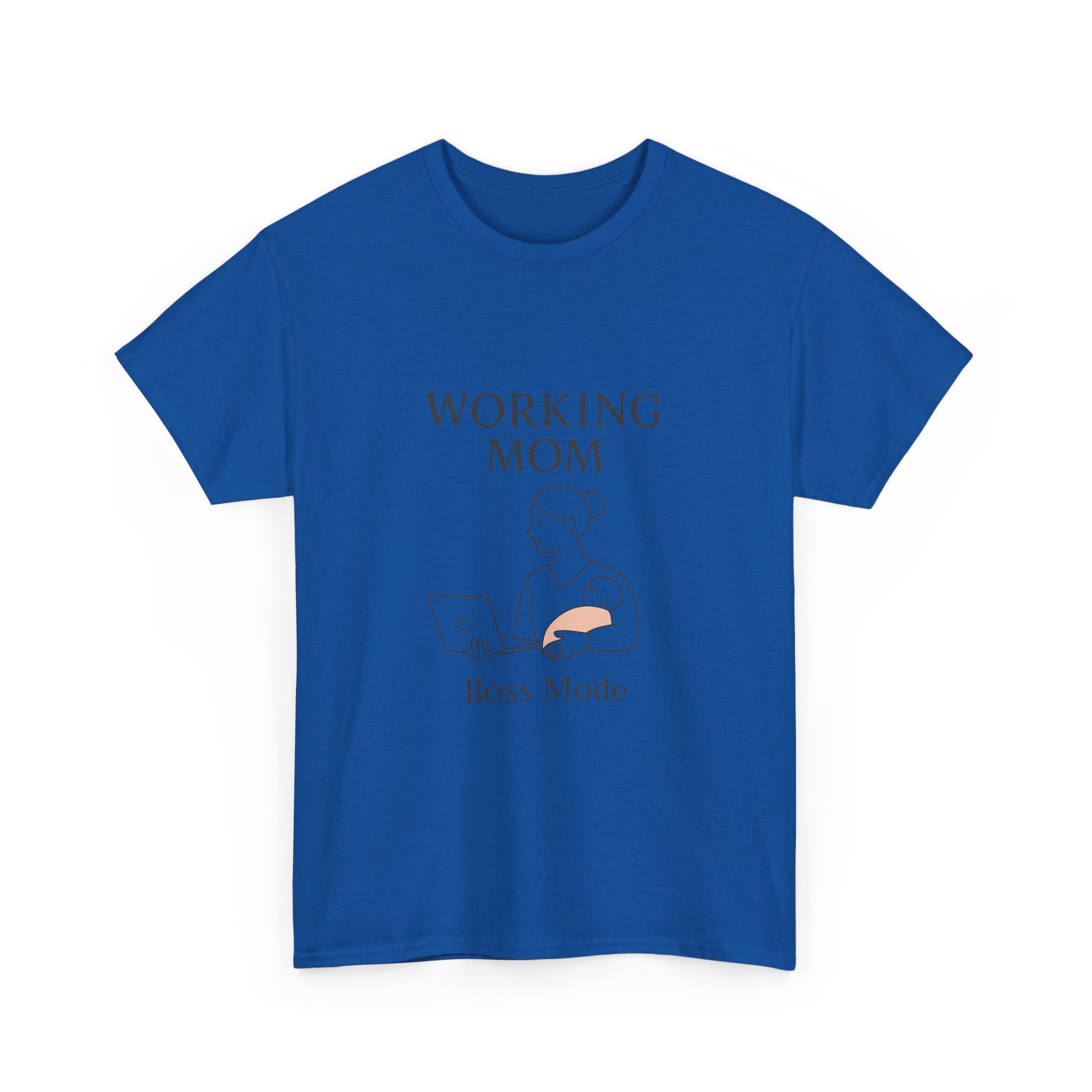 Working Mom Boss Mode On T-Shirt | Funny Mom Humor | Graphic Tee