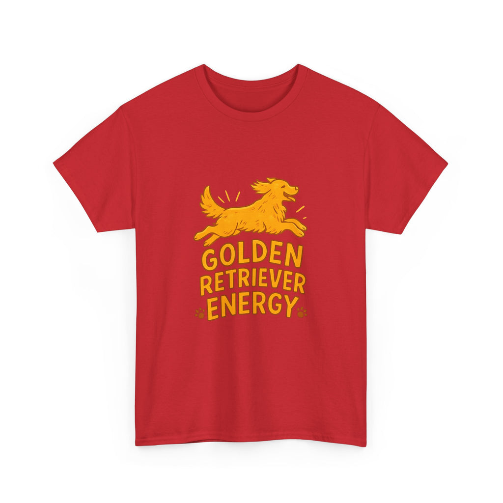 Golden Retriever Energy T-Shirt | Unique Gift | Graphic Tee