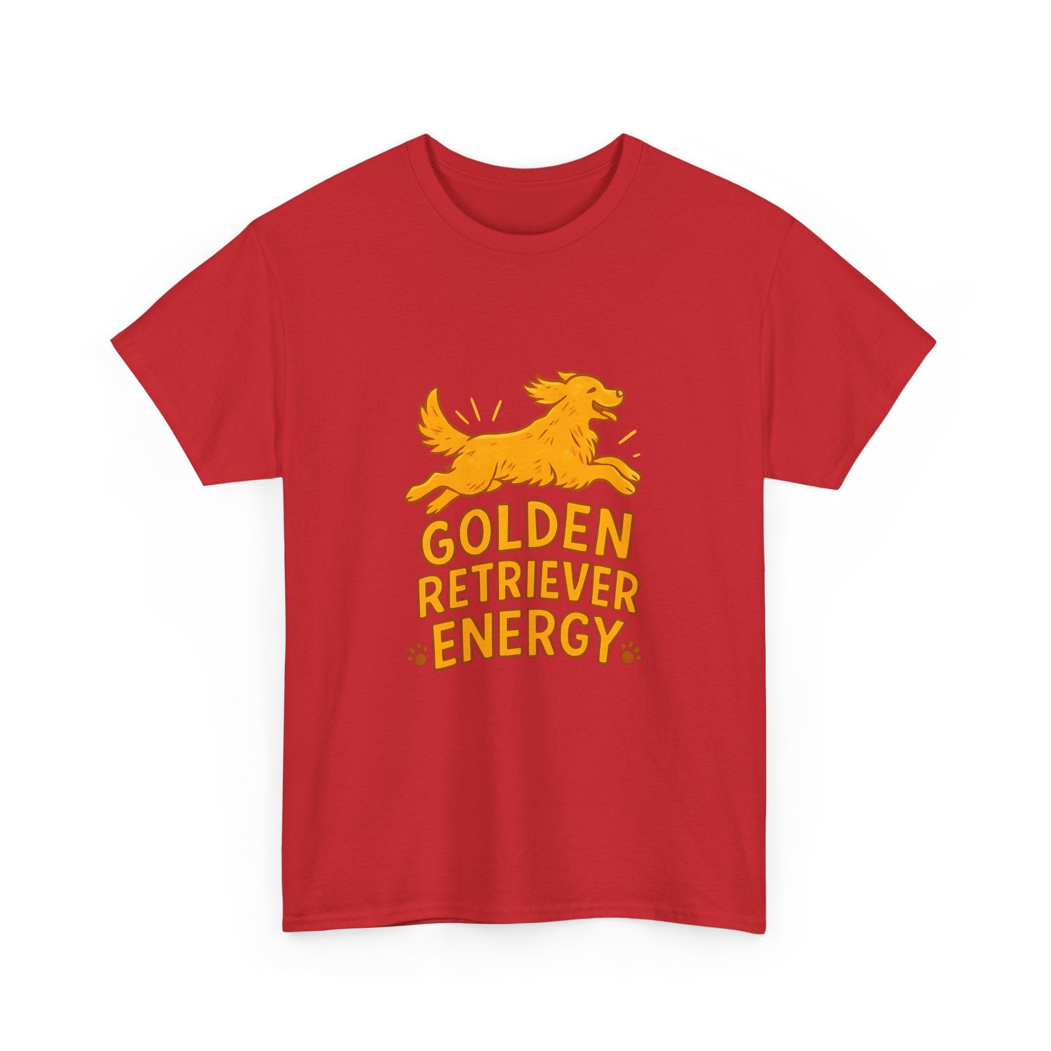 Golden Retriever Energy T-Shirt | Unique Gift | Graphic Tee