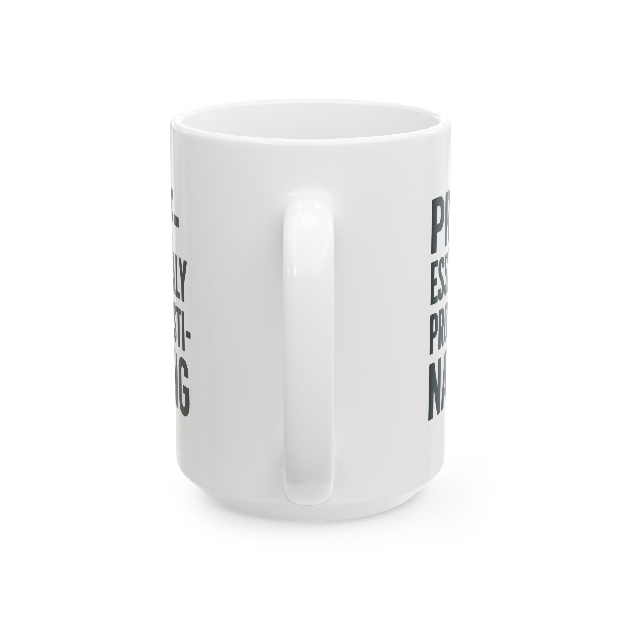 Professionally Procrastinating But With Coffee Coffee Mug | Coffee Lover Gift | Ceramic Mug