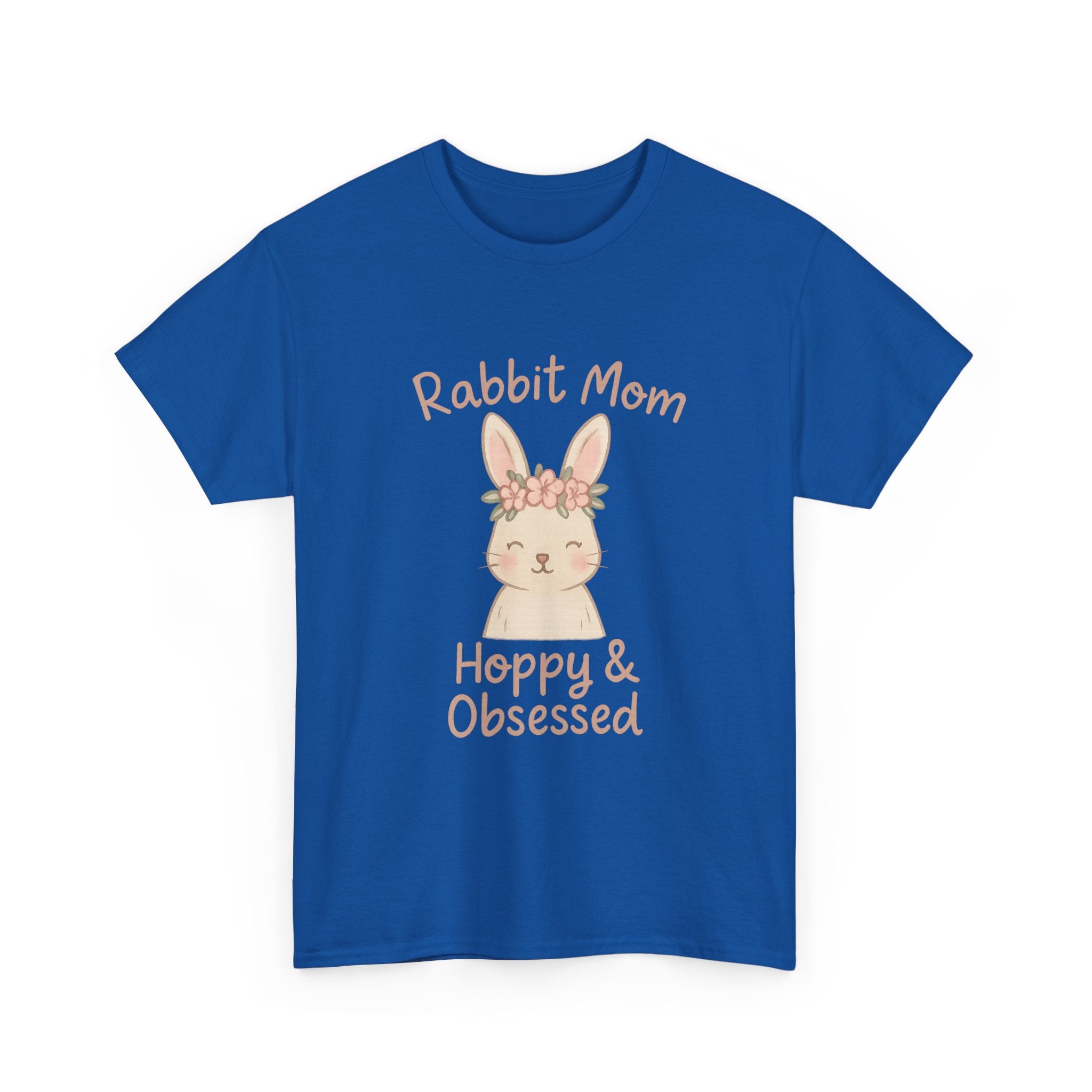 Rabbit Mom Hoppy And Obsessed T-Shirt | Gift for Mom | Graphic Tee