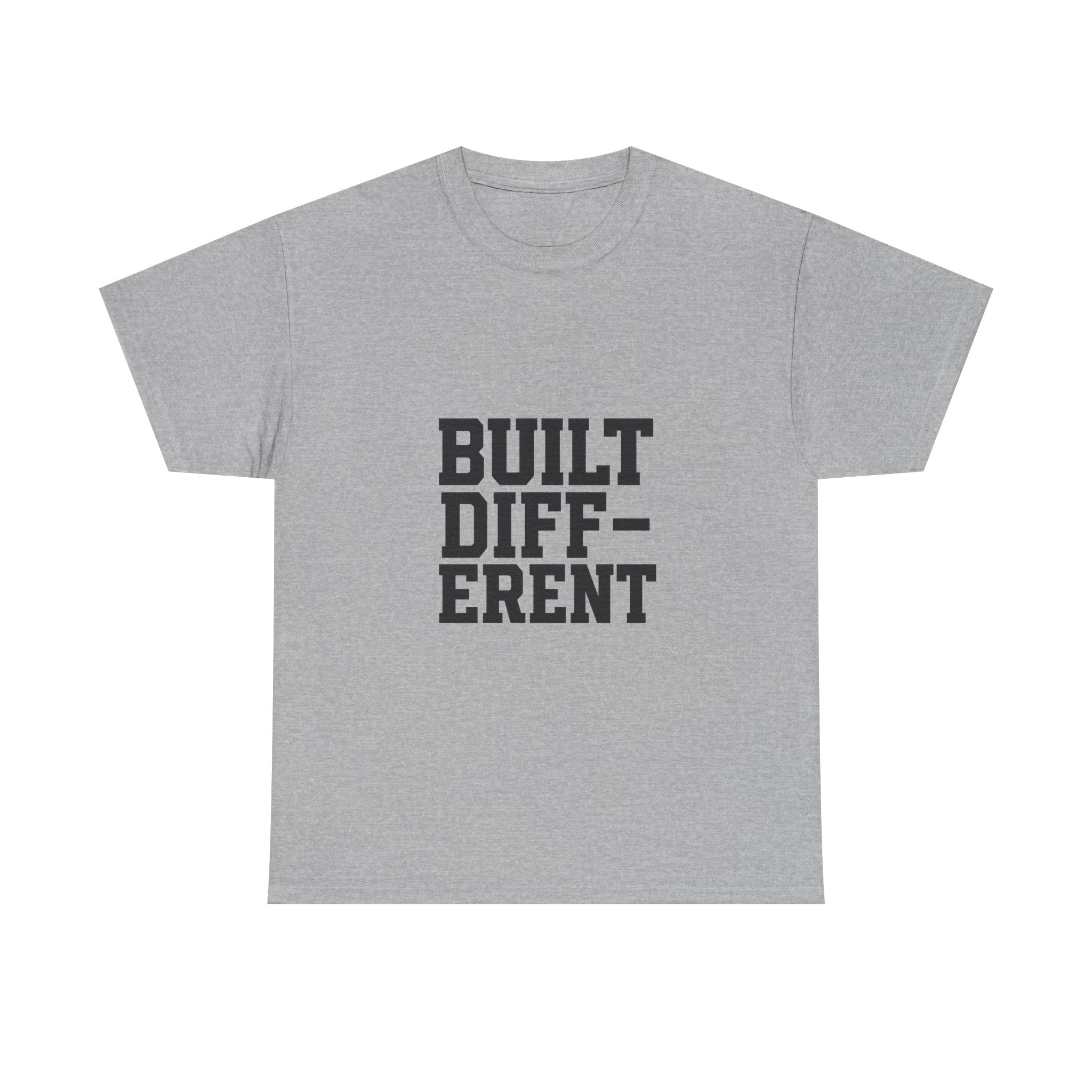 Built Different Gym Edition T-Shirt | Unique Gift | Graphic Tee
