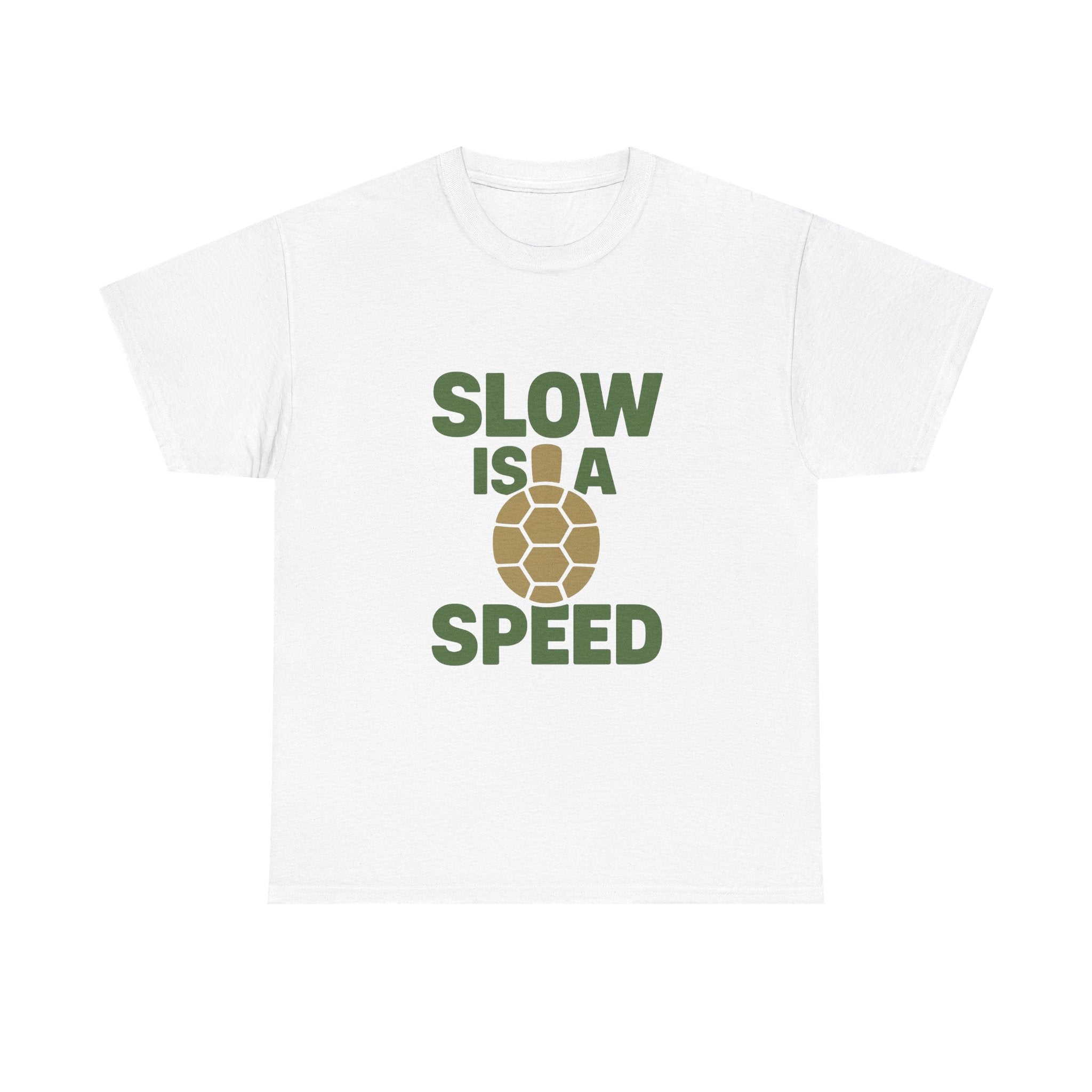 Turtle Dad Slow Is A Speed T-Shirt | Gift for Dad | Graphic Tee