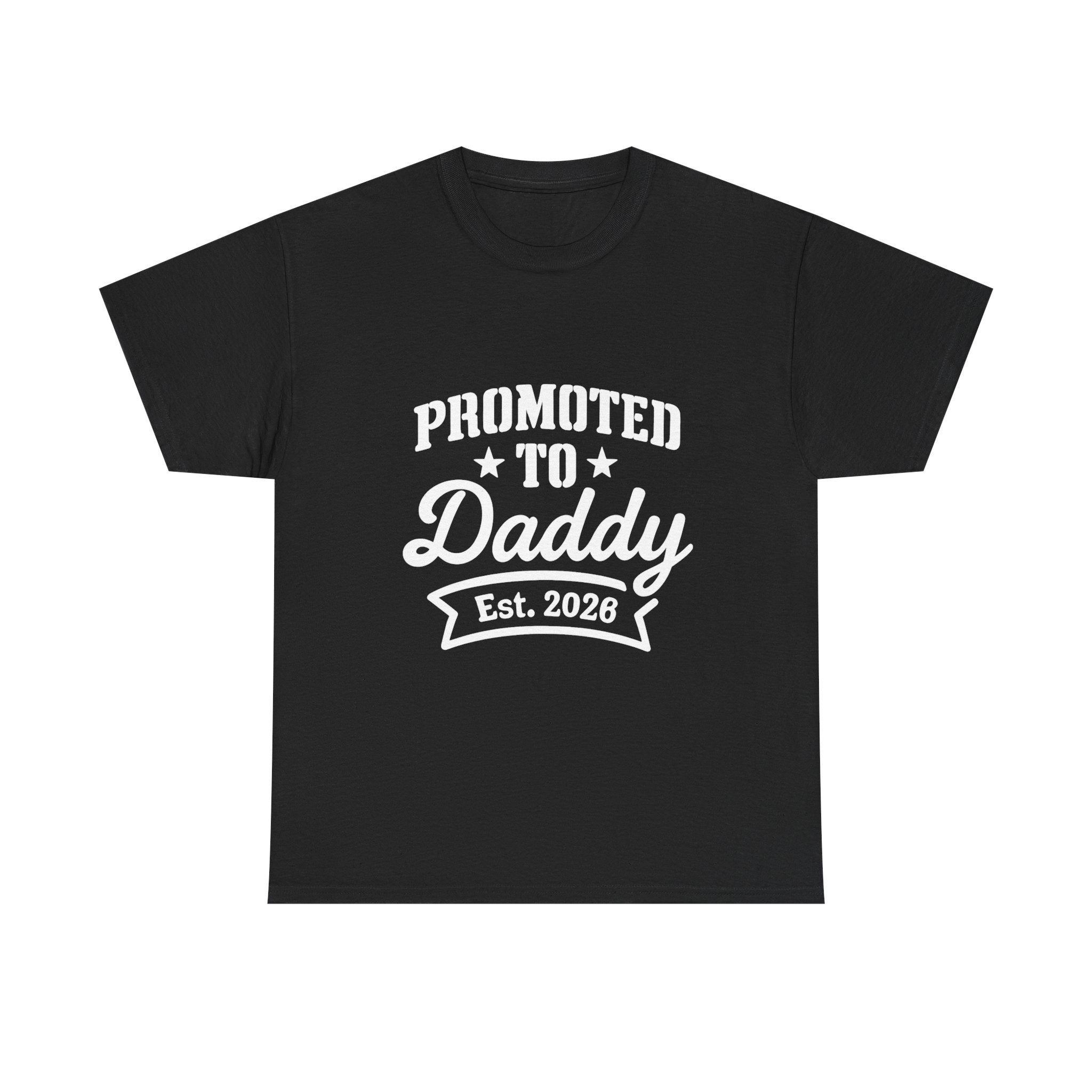 Promoted To Daddy New Dad T-Shirt | Gift for Dad | Graphic Tee