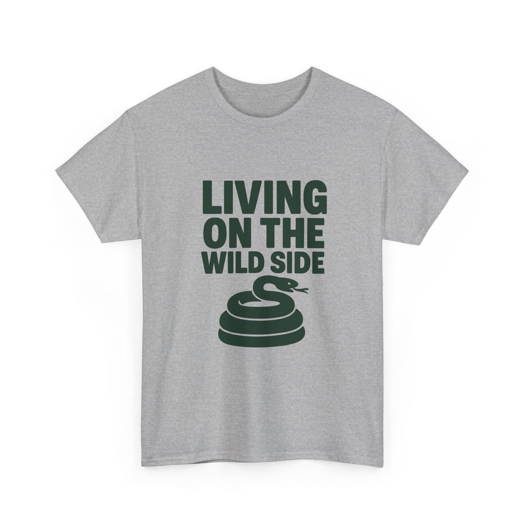 Snake Keeper Living On The Wild Side T-Shirt | Unique Gift | Graphic Tee