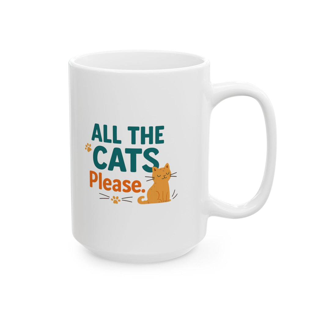 One Cat Was Never Enough Coffee Mug | Multiple Cat Mom Gift | Ceramic Mug