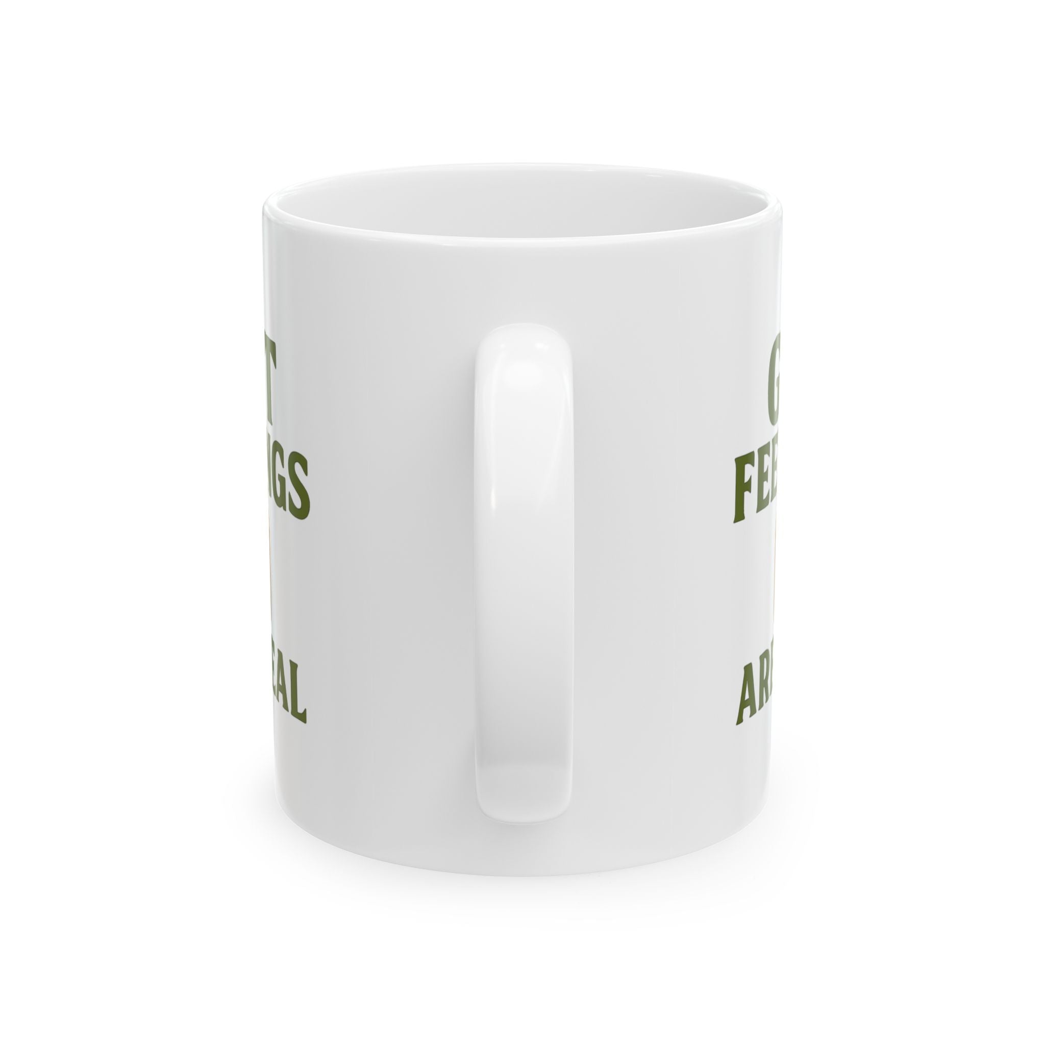 Kombucha Brewer Gut Feelings Are Real Coffee Mug | Unique Gift | Ceramic Mug