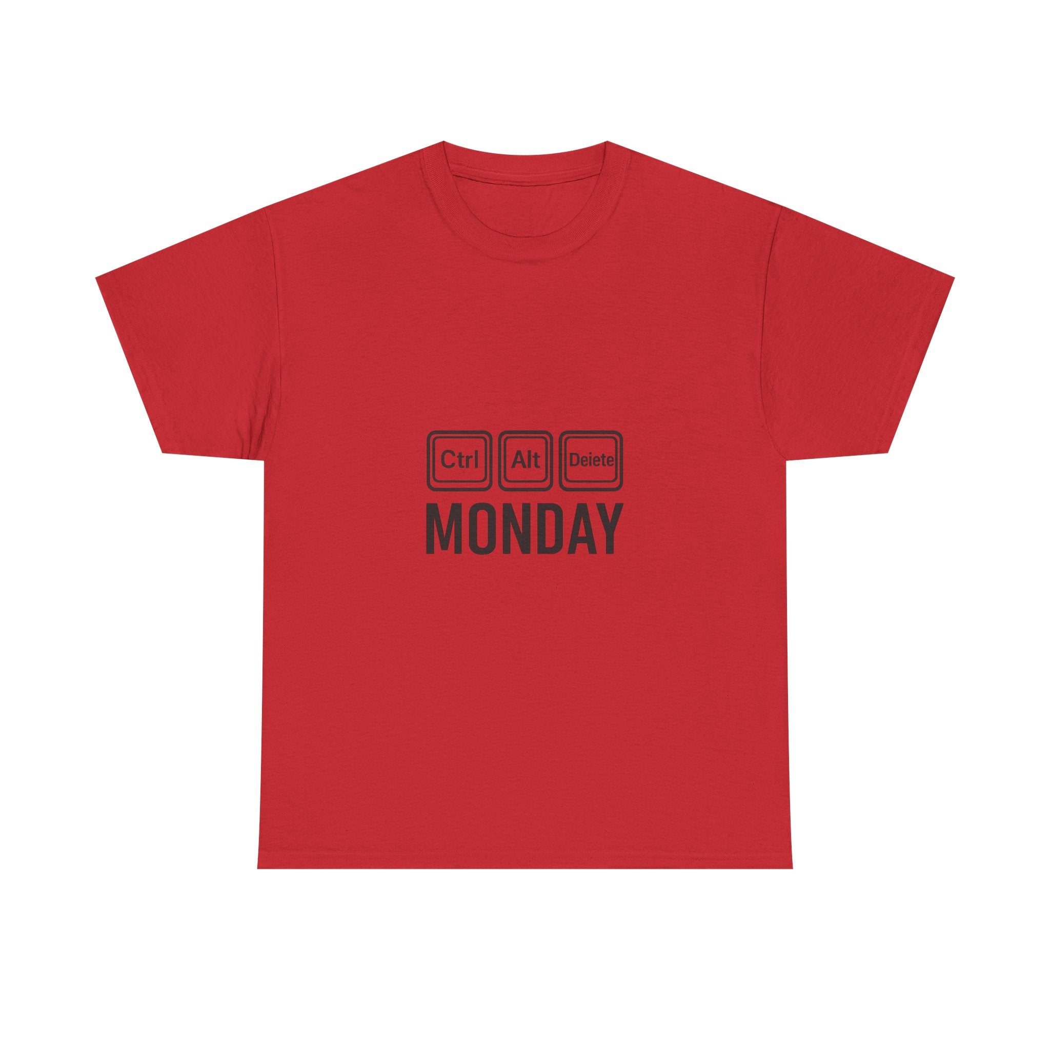 Ctrl Alt Delete Monday Programmer T-Shirt | Programmer Gift | Graphic Tee