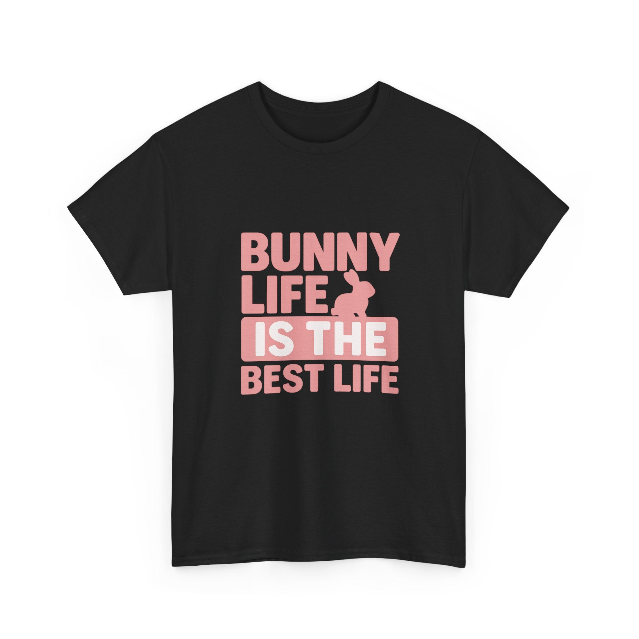 Rabbit Mom Bunny Life Is The Best Life T-Shirt | Gift for Mom | Graphic Tee