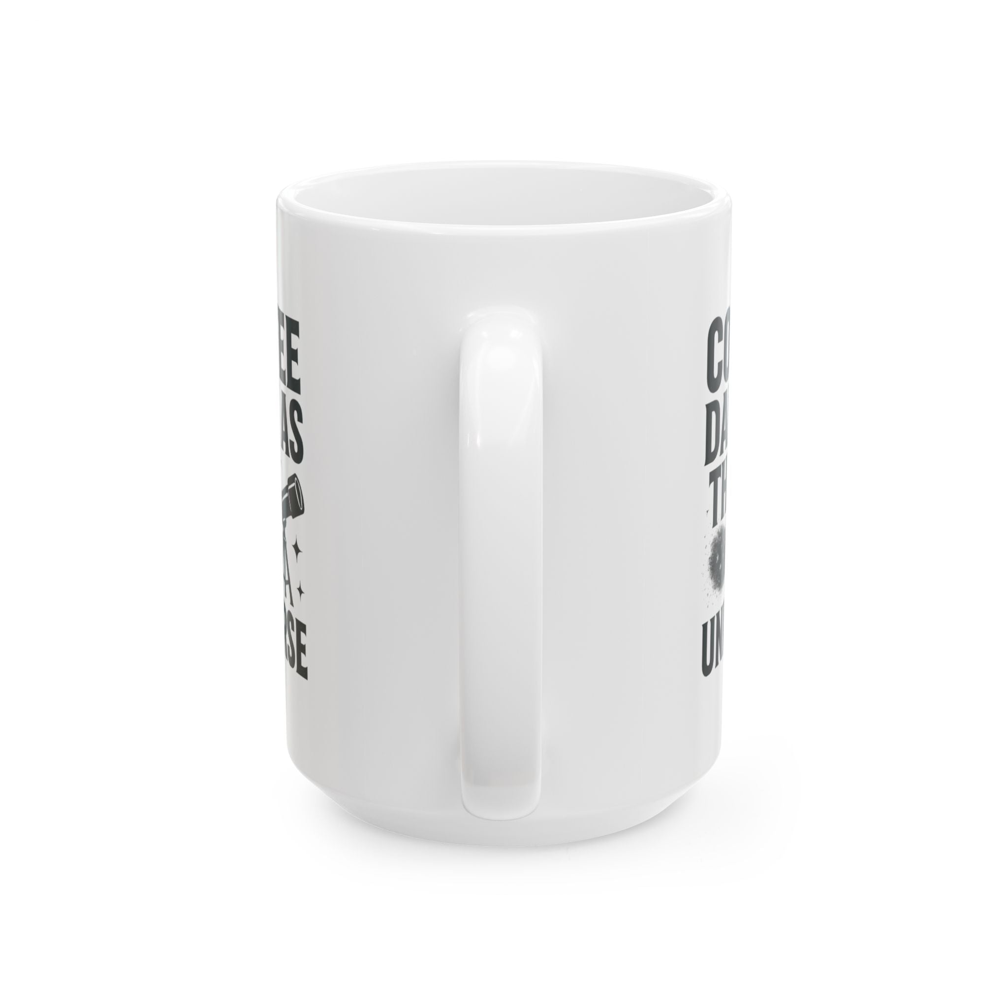 Amateur Astronomer Coffee Dark As The Universe Coffee Mug | Coffee Lover Gift | Ceramic Mug