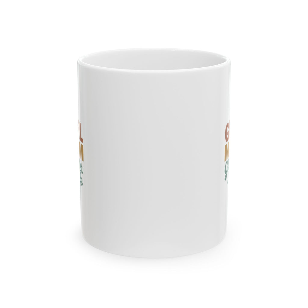 Raising Girls And Drinking Coffee Coffee Mug | Girl Mom Humor | Ceramic Mug