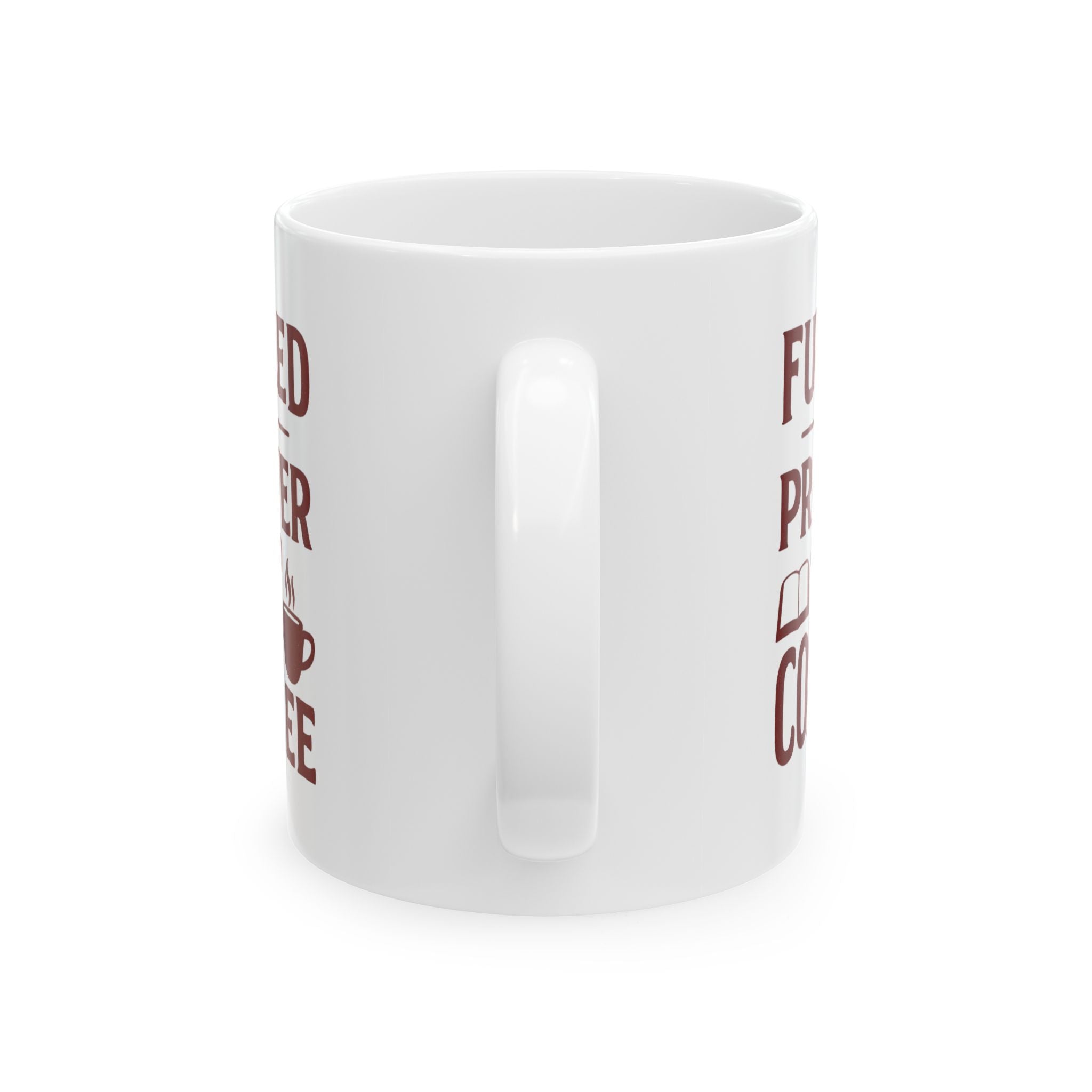 Pastor Preaching The Word Fueled By Prayer And Coffee Coffee Mug | Coffee Lover Gift | Ceramic Mug