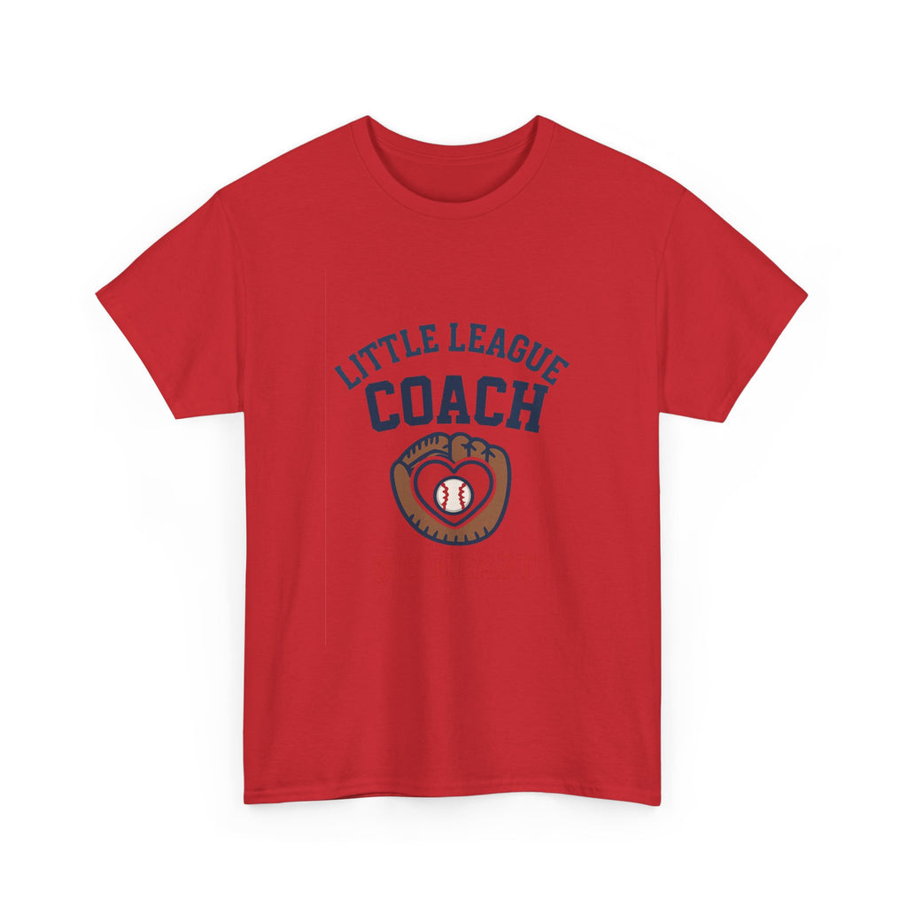 Little League Coach Big Heart T-Shirt | Unique Gift | Graphic Tee