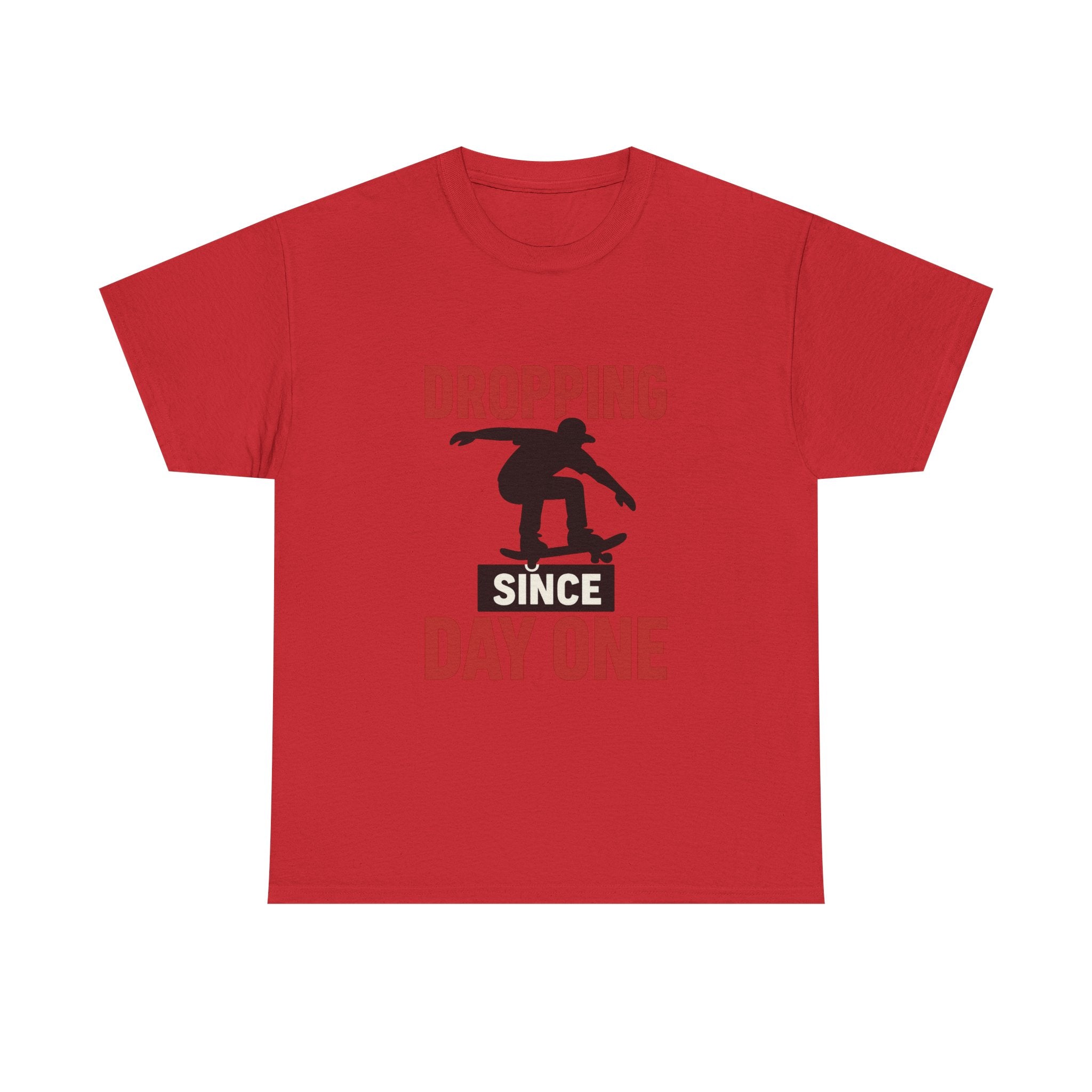 Skater Dropping In Since Day One T-Shirt | Unique Gift | Graphic Tee