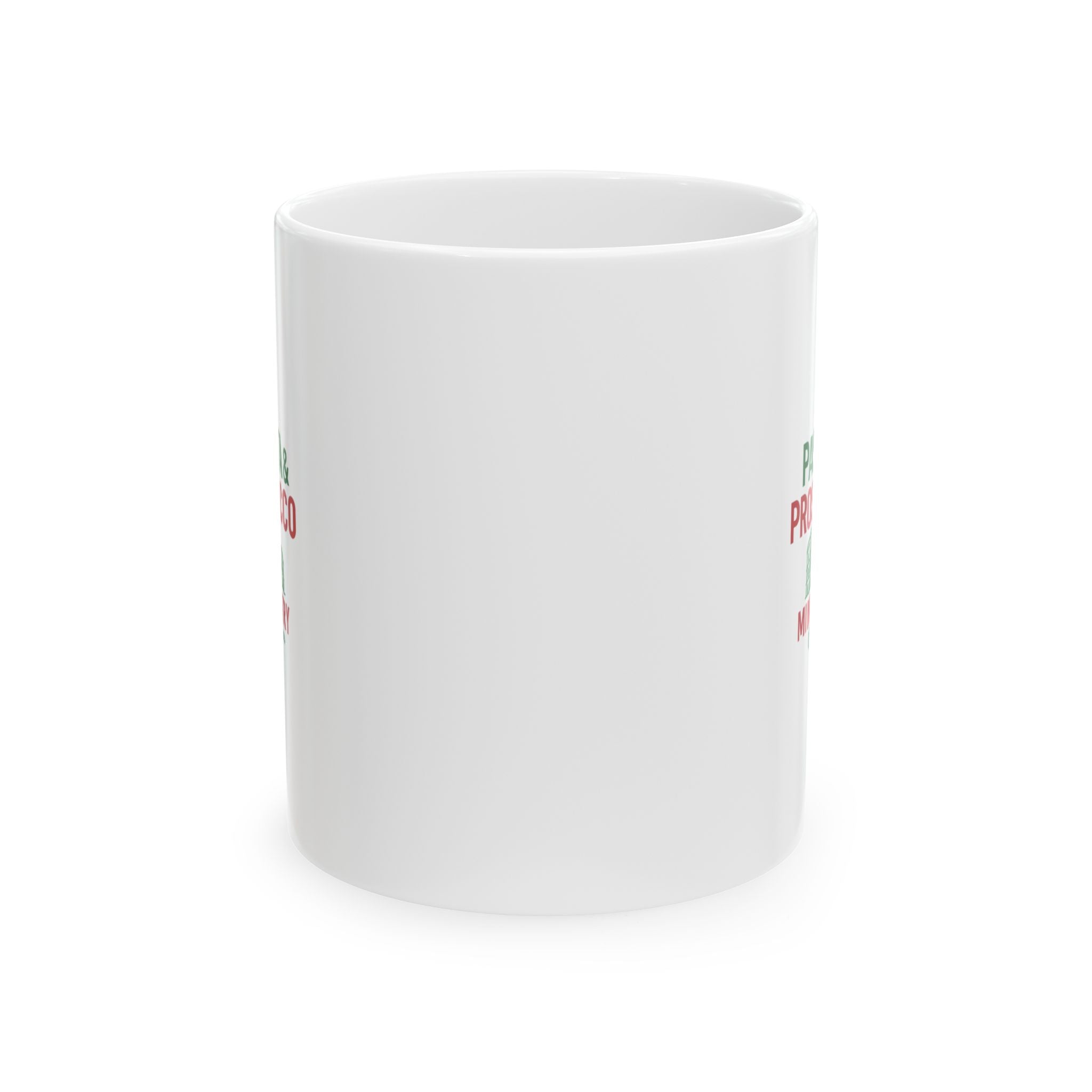 Italy Dreamer Pasta And Prosecco Ministry Coffee Mug | Unique Gift | Ceramic Mug