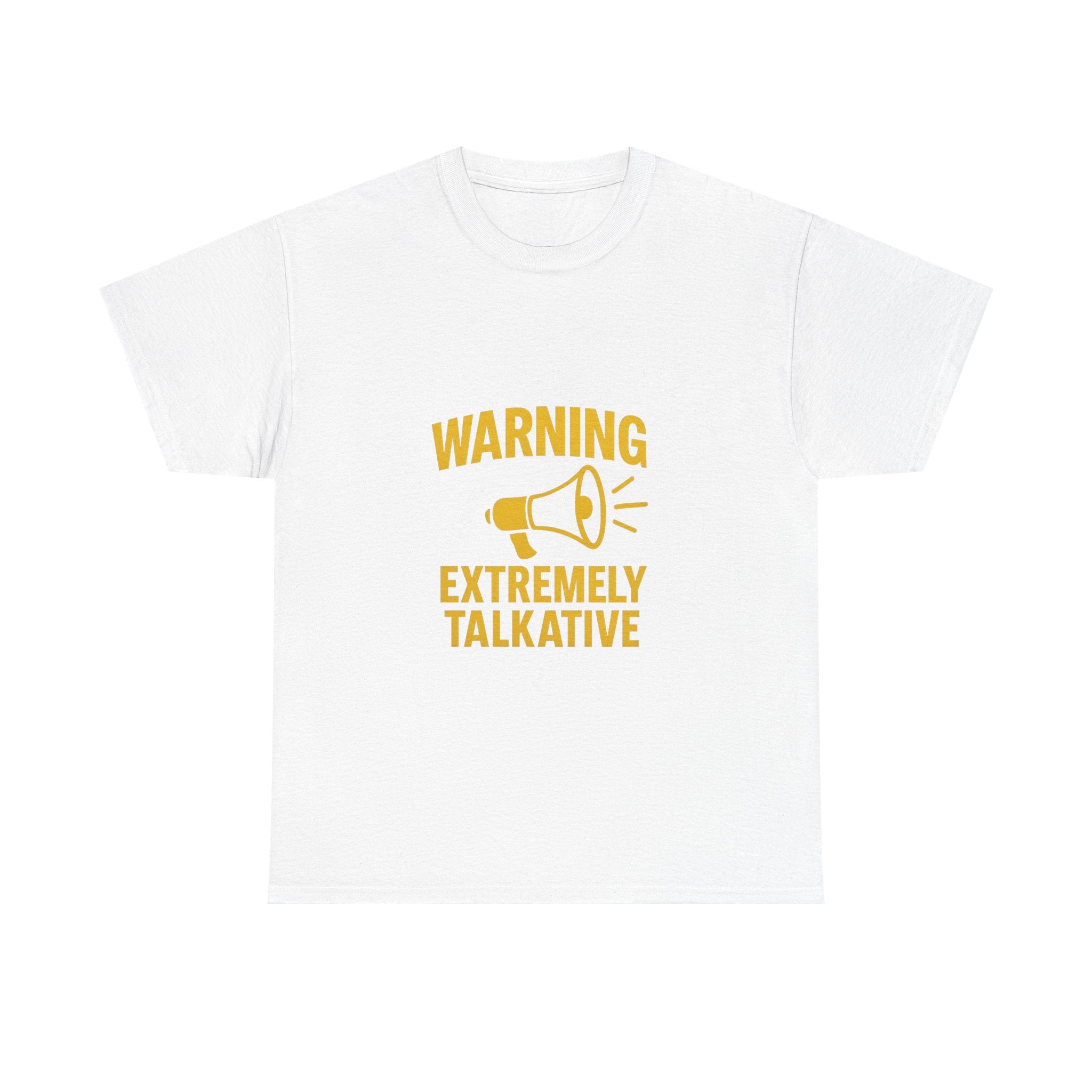 Extrovert Warning Extremely Talkative T-Shirt | Unique Gift | Graphic Tee