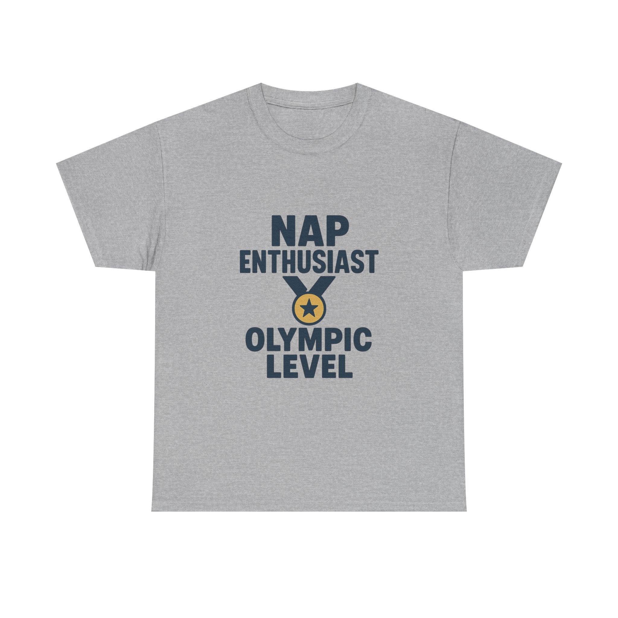 Nap Enthusiast Olympic Level T-Shirt | Unique Gift | Graphic Tee