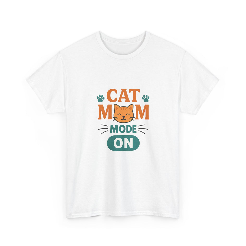 Proud Cat Mom Always Covered In Fur T-Shirt | Cat Lover Gift | Graphic Tee