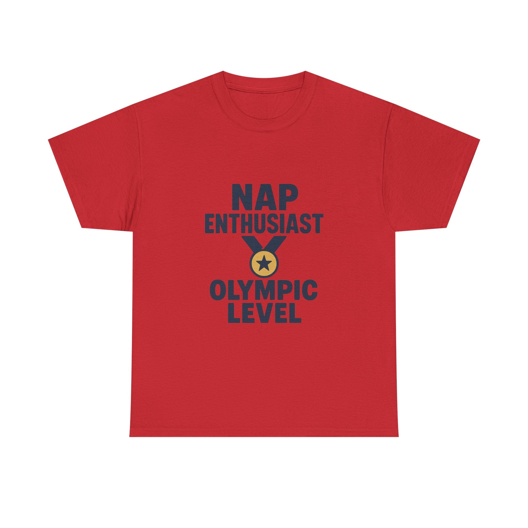 Nap Enthusiast Olympic Level T-Shirt | Unique Gift | Graphic Tee