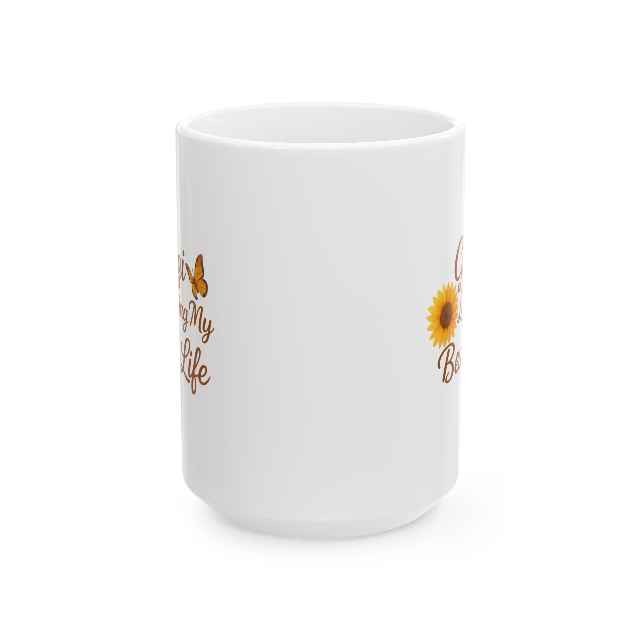 Gigi And Grandkids Names Custom Coffee Mug | Unique Gift | Ceramic Mug