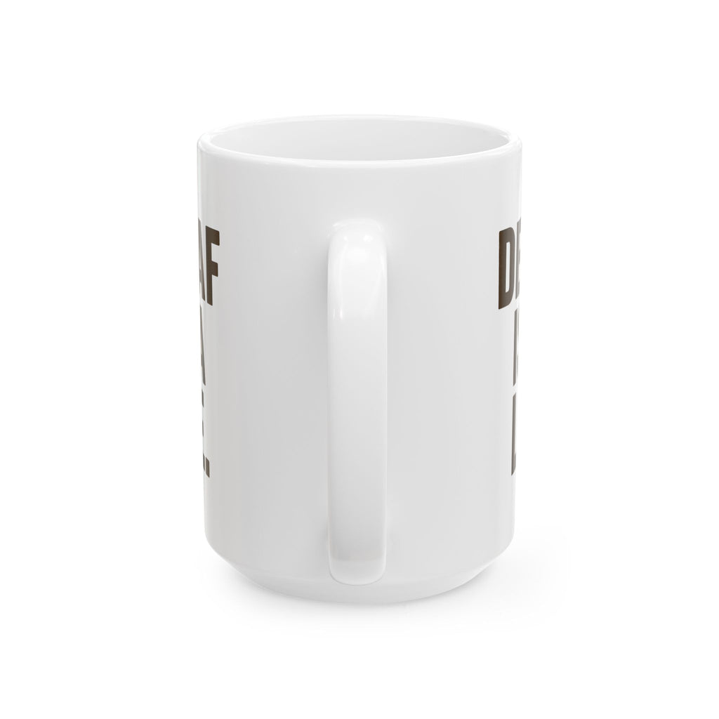 Decaf Is a Lie Coffee Mug | Unique Gift | Ceramic Mug