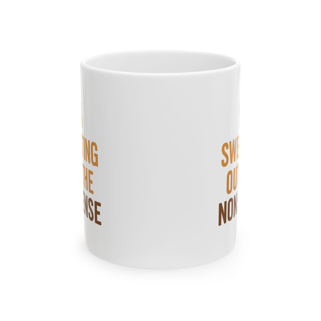 Sauna Regular Sweating Out The Nonsense Coffee Mug | Unique Gift | Ceramic Mug