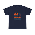 Marathon Finisher 26.2 Miles Of Poor Decisions T-Shirt | Unique Gift | Graphic Tee