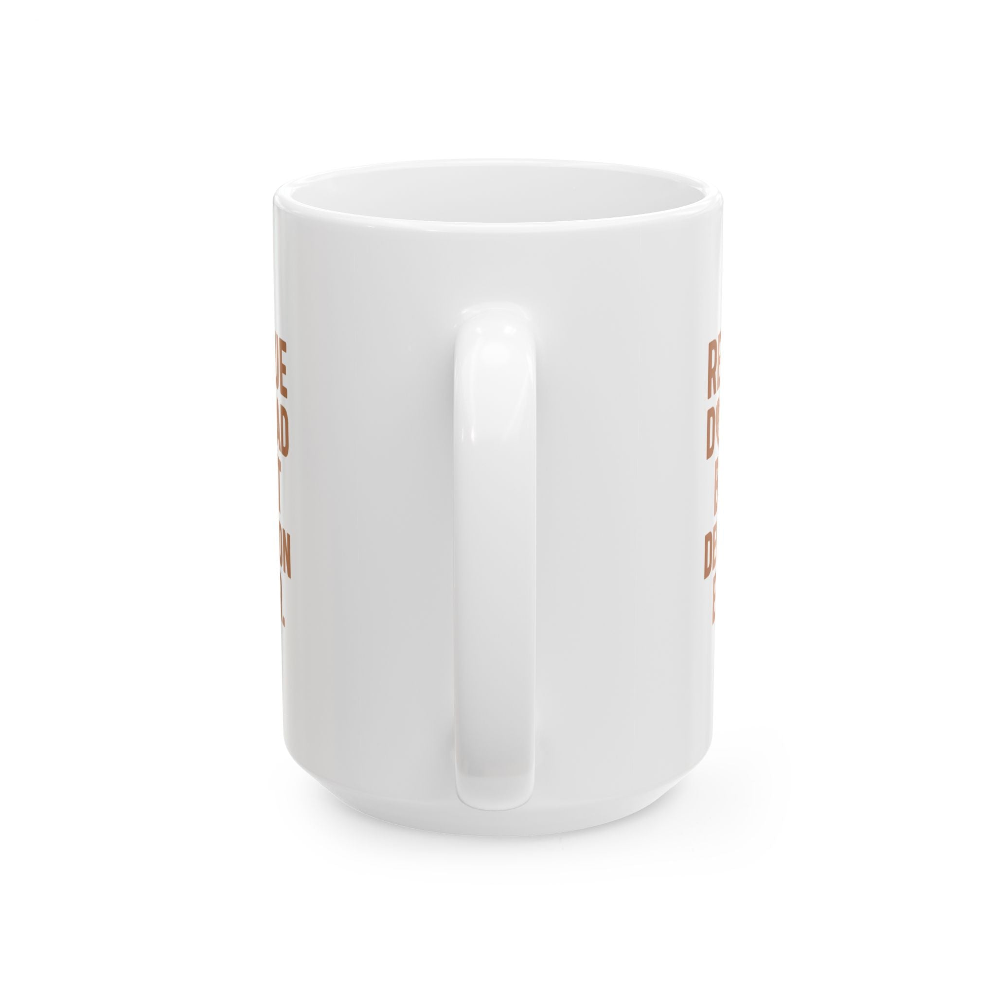 Rescue Dog Dad Best Decision Ever Coffee Mug | Dog Lover Gift | Ceramic Mug