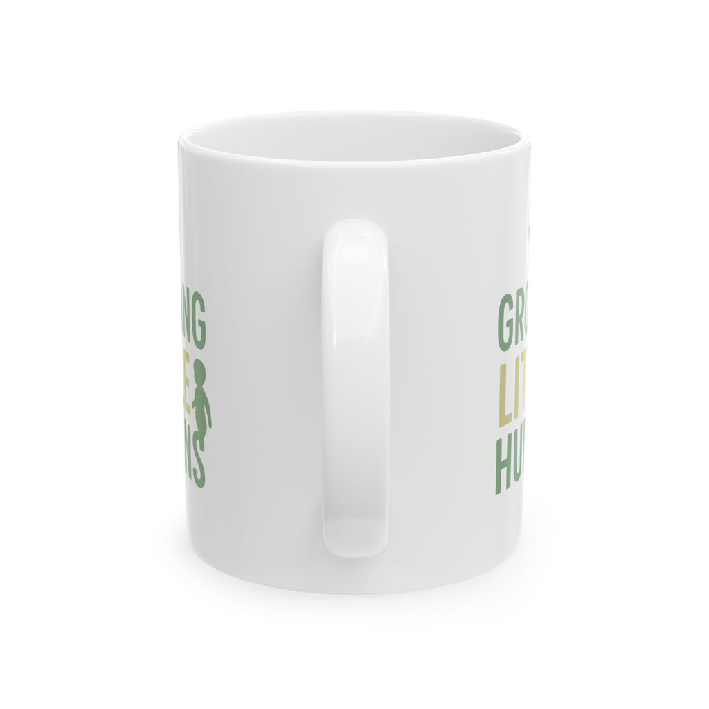 Childcare Worker Growing Little Humans Coffee Mug | Unique Gift | Ceramic Mug