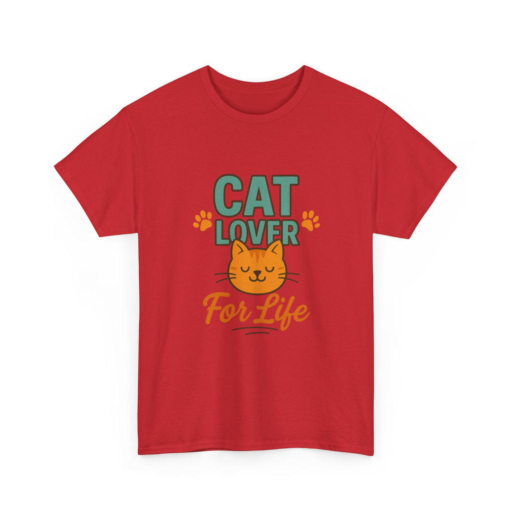 Cats Are My Happy Place T-Shirt | Cat Lover Gift | Graphic Tee