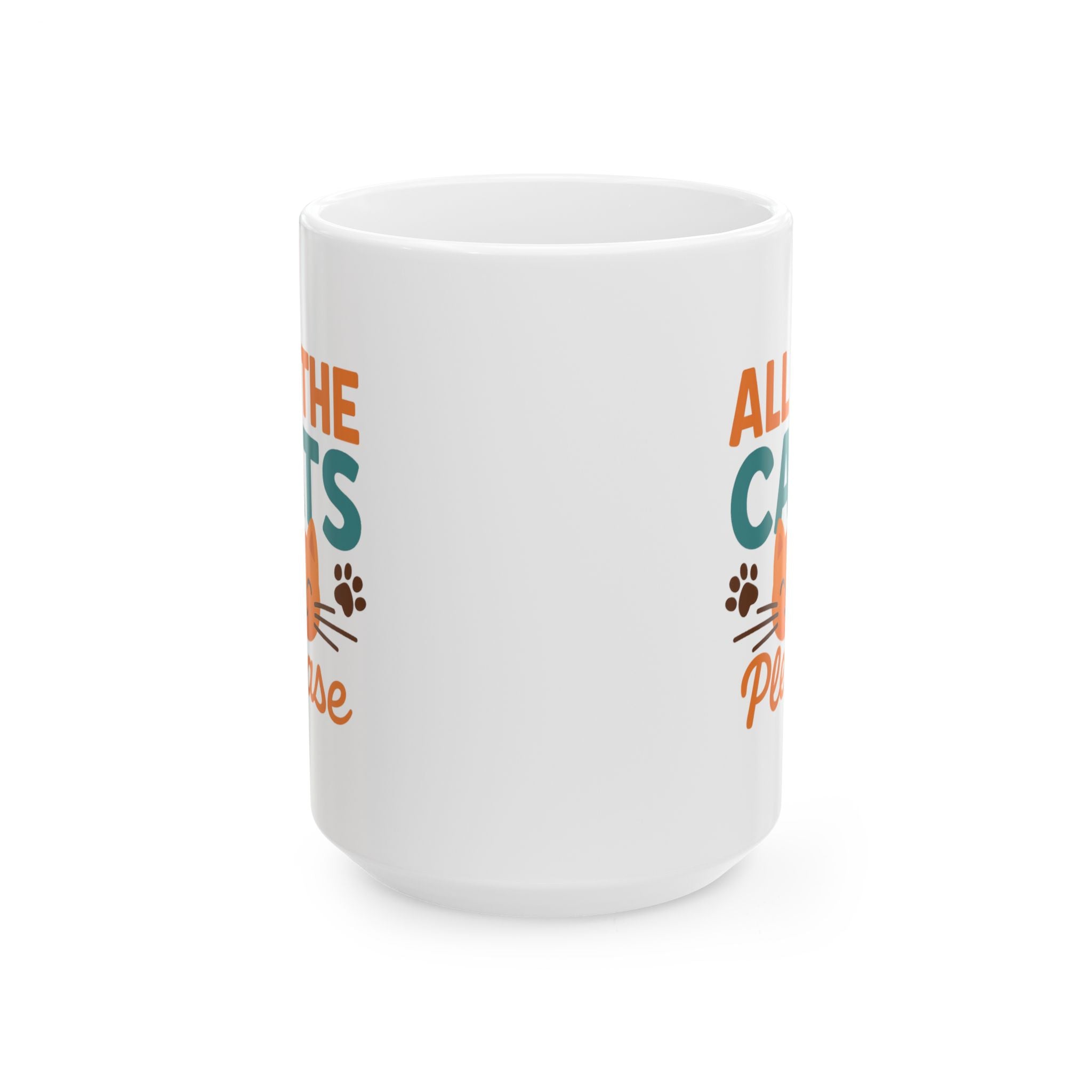 Cat Math One More Never Hurt Coffee Mug | Funny Cat Mom Gift | Ceramic Mug