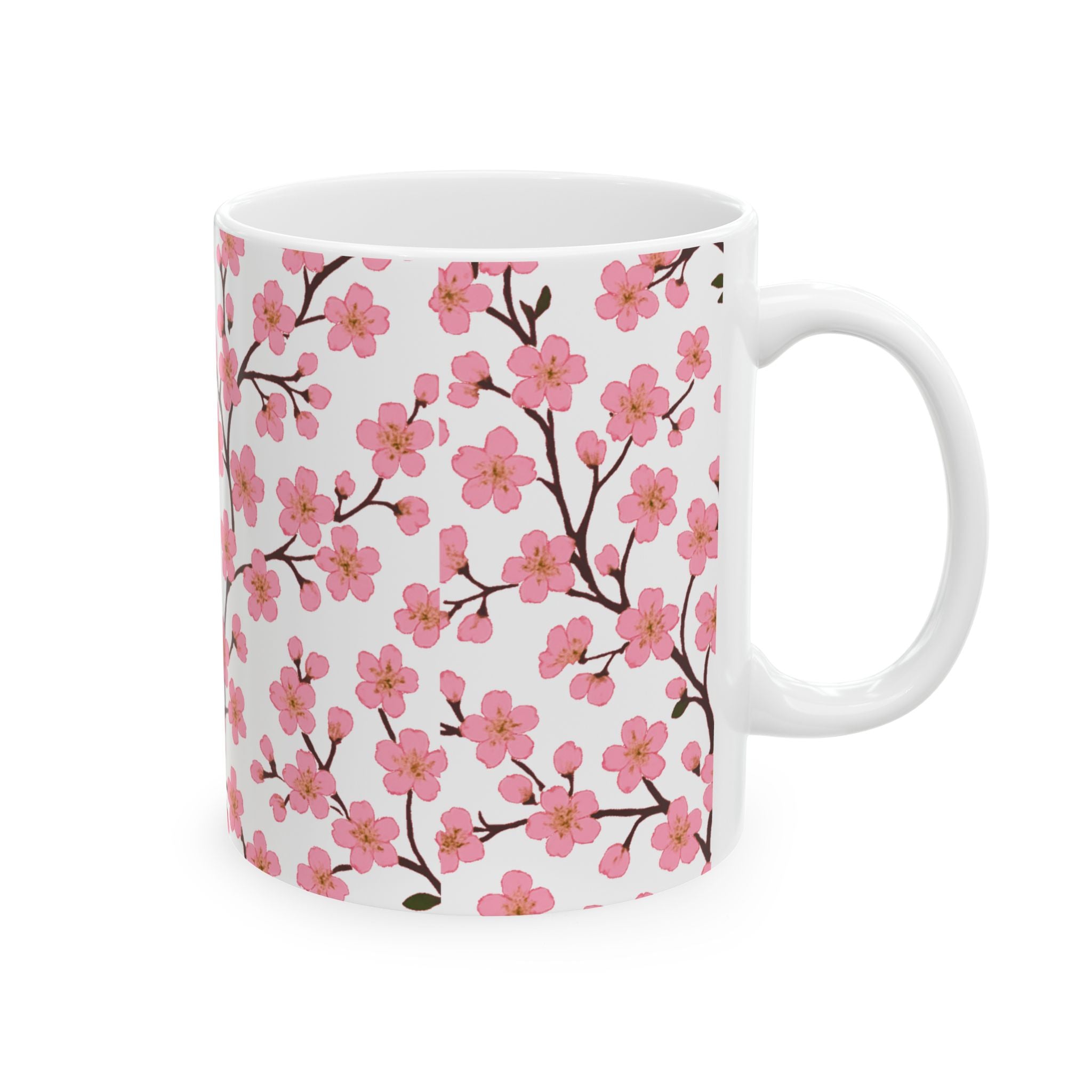 Cherry Blossom Branch Coffee Mug | Unique Gift | Ceramic Mug