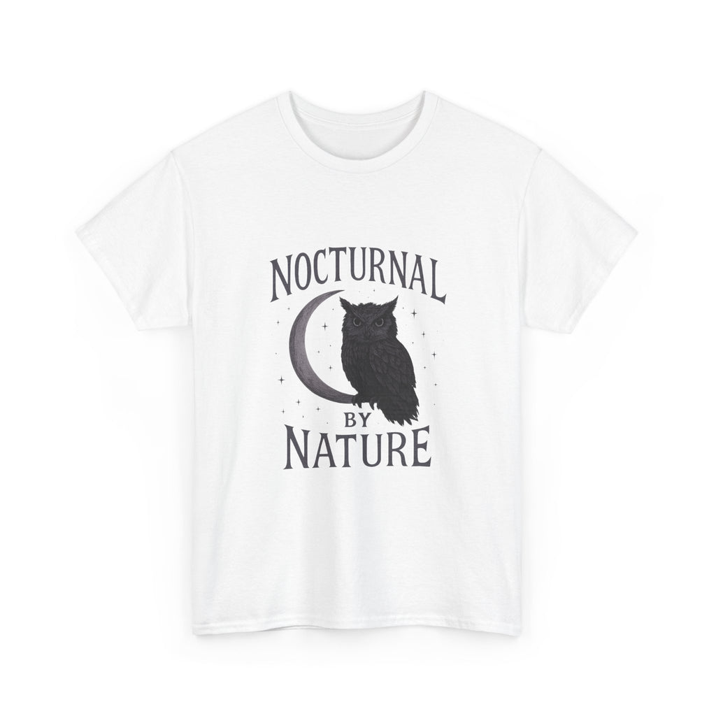 Nocturnal By Nature T-Shirt | Unique Gift | Graphic Tee